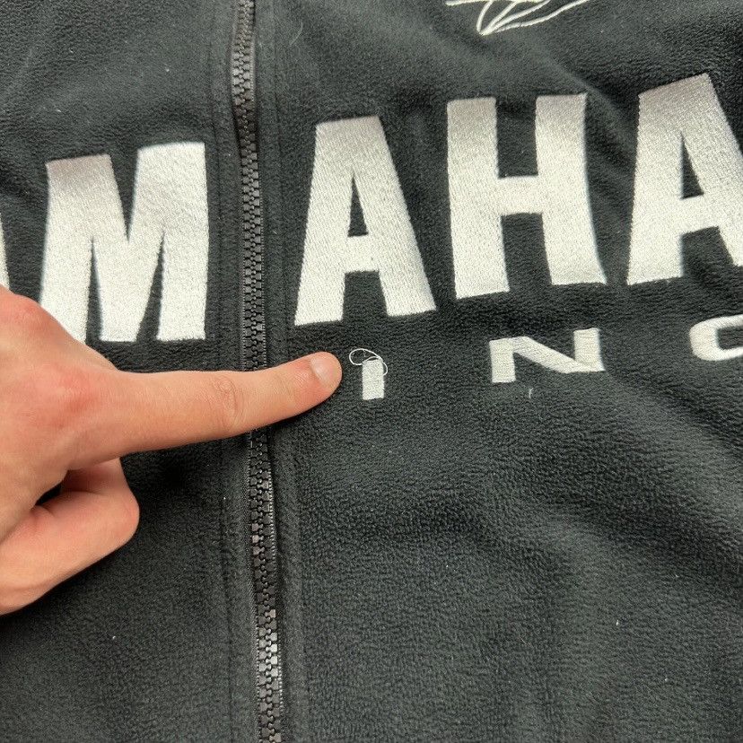 Vintage Yamaha Racing James Toseland Fleece Jacket Size US M / EU 48-50 / 2 - 10 Thumbnail
