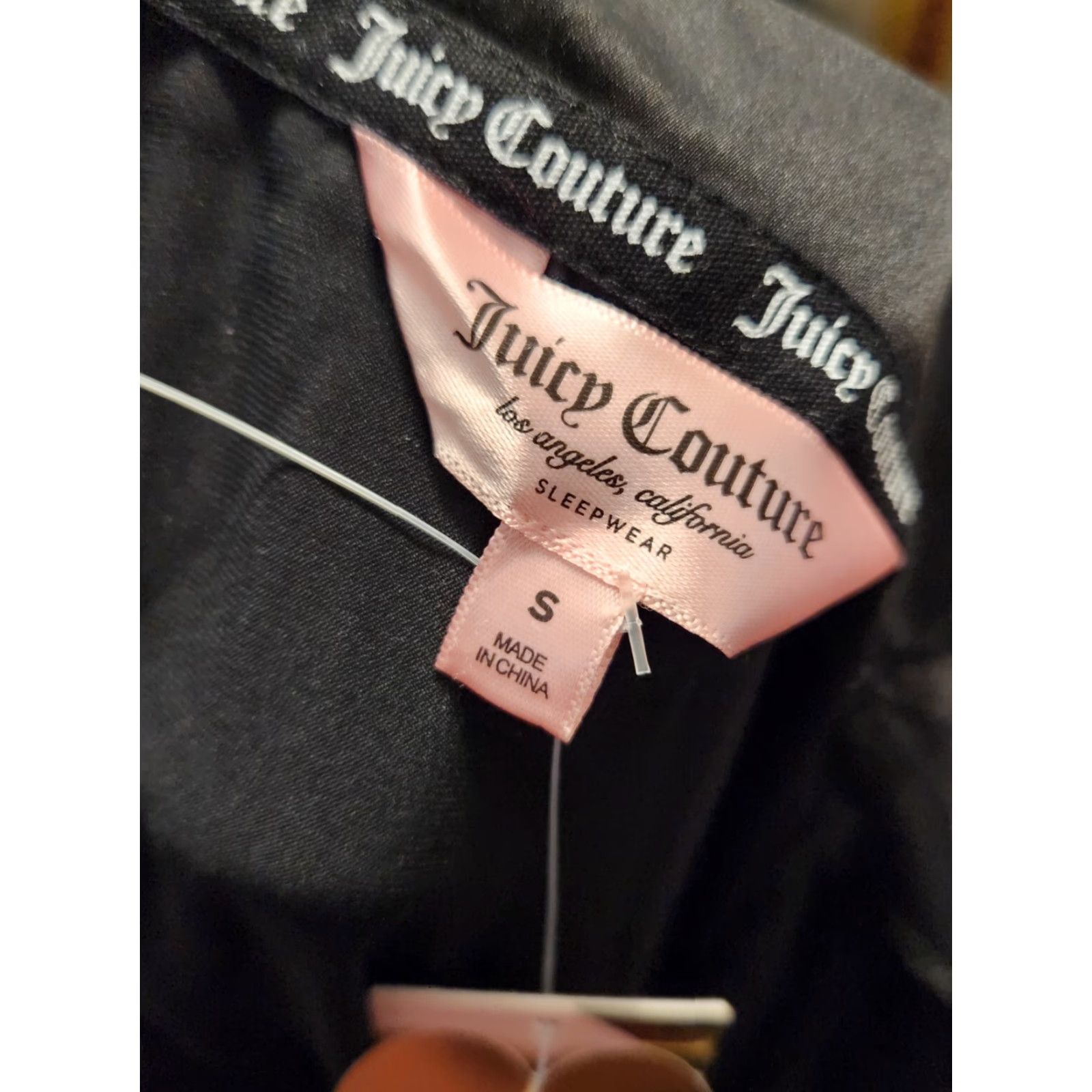 Juicy Couture Juicy Couture Pajama Top Black S Womens Small New Size S / US 4 / IT 40 - 2 Thumbnail