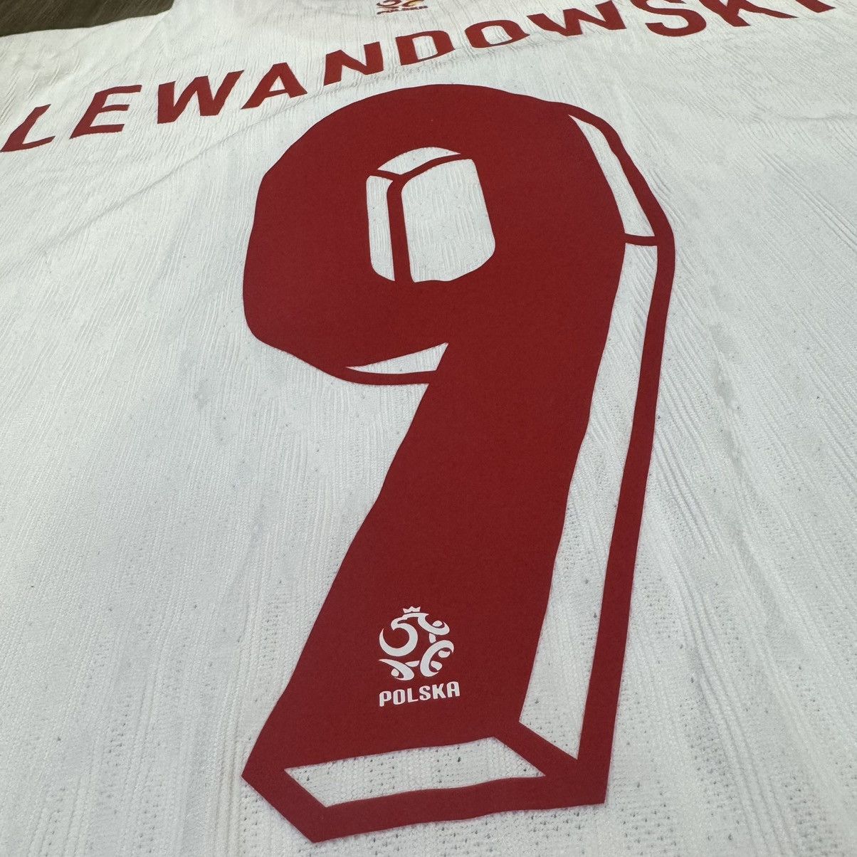 Nike Poland 24/25 player issue home shirt #9 Lewandowski (bnwt) Size US M / EU 48-50 / 2 - 7 Thumbnail