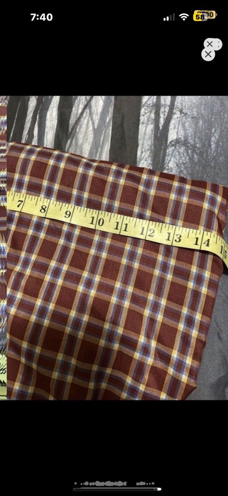 Vintage ***FINAL DROP***RARE 00s PLAID CHECKER DOWN KIMONO L Size US L / EU 52-54 / 3 - 8 Thumbnail