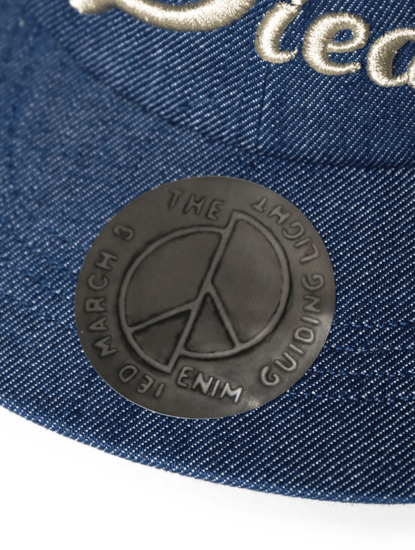 Kapital 11.5oz Denim Baseball CAP (The Denim Died embroidery) Size ONE SIZE - 5 Thumbnail