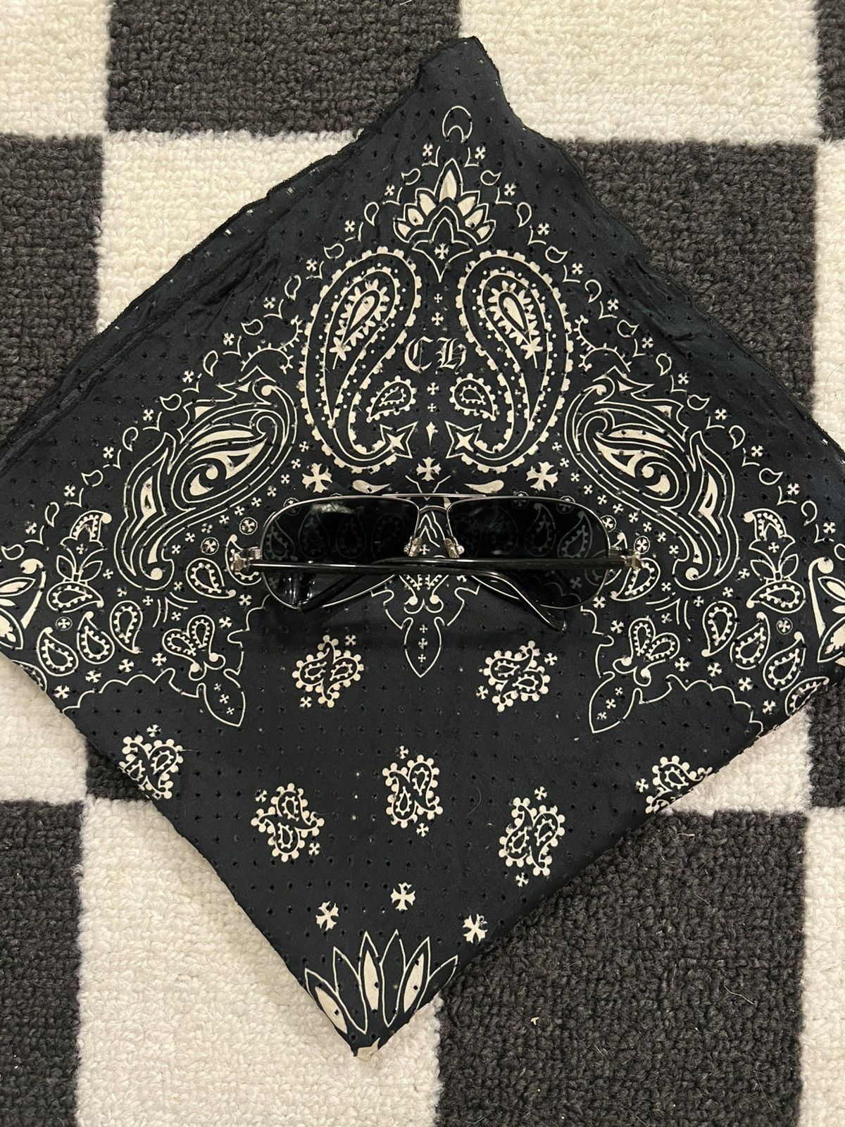 Chrome Hearts Chrome Hearts Aviator "Red" Sunglasses Size ONE SIZE - 2 Thumbnail