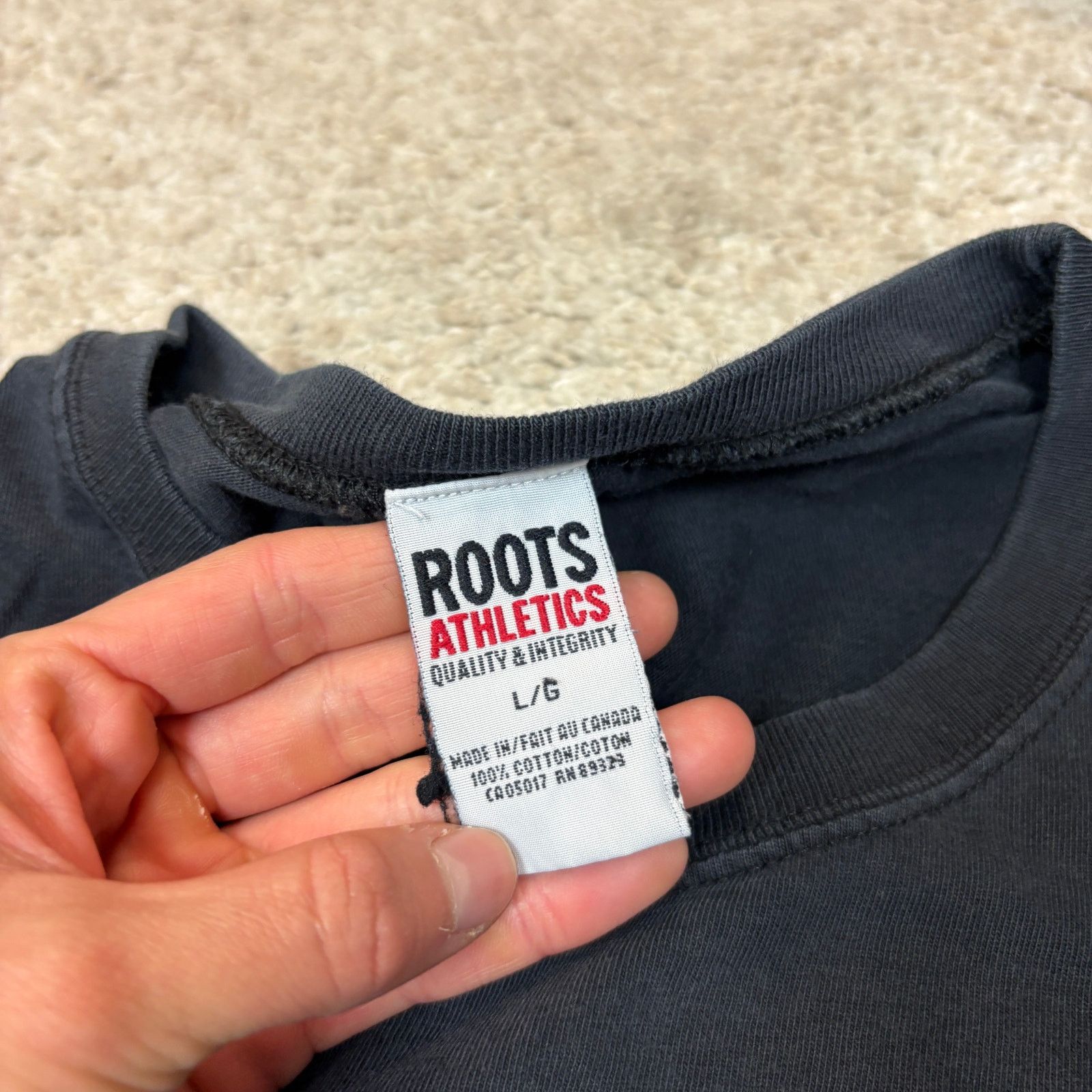 Roots Rare Hustle & Flow Promo T Shirt Long Sleeve Cast Crew Large Size US L / EU 52-54 / 3 - 6 Thumbnail