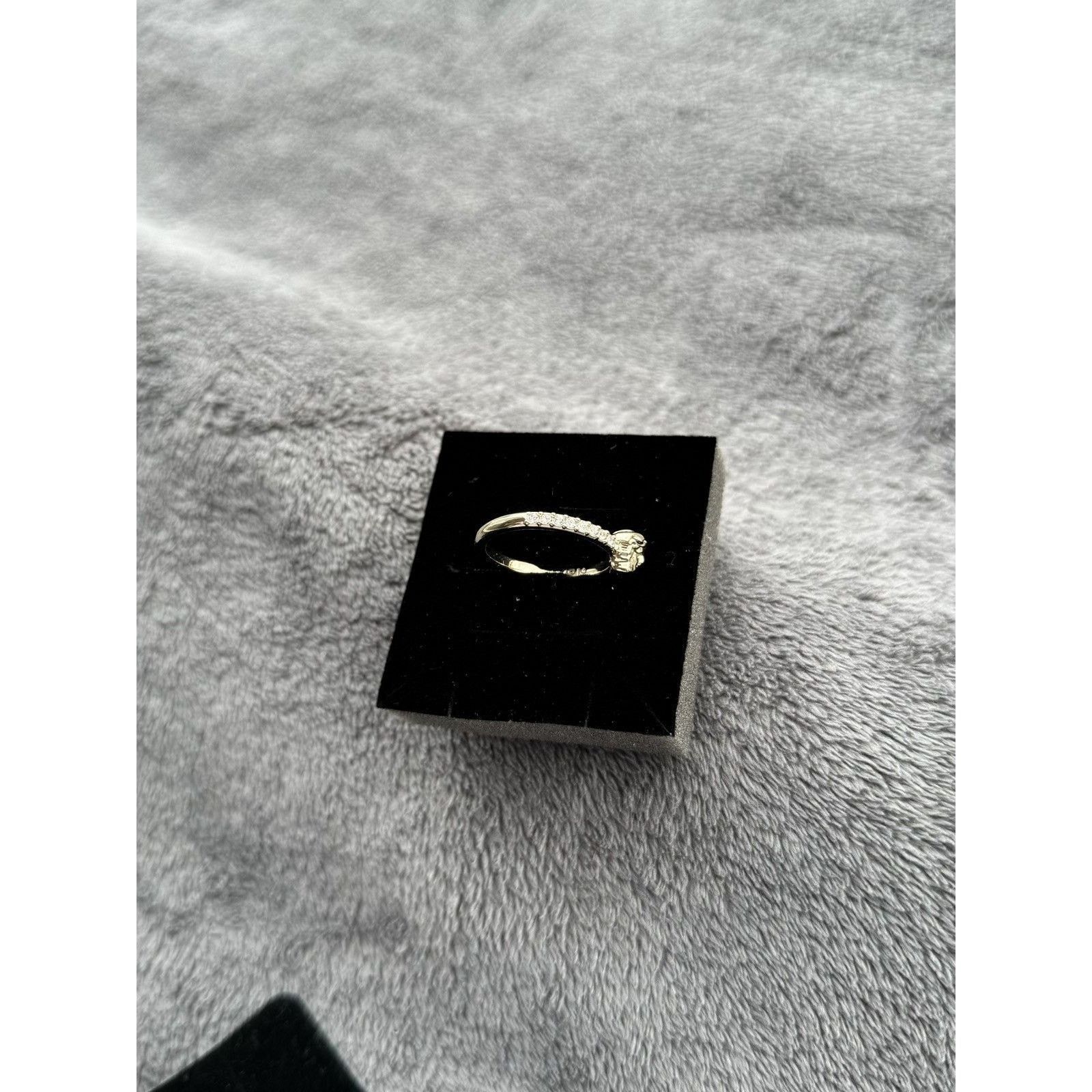Versace Versace medusa head logo crystal gold ring Size ONE SIZE - 5 Thumbnail