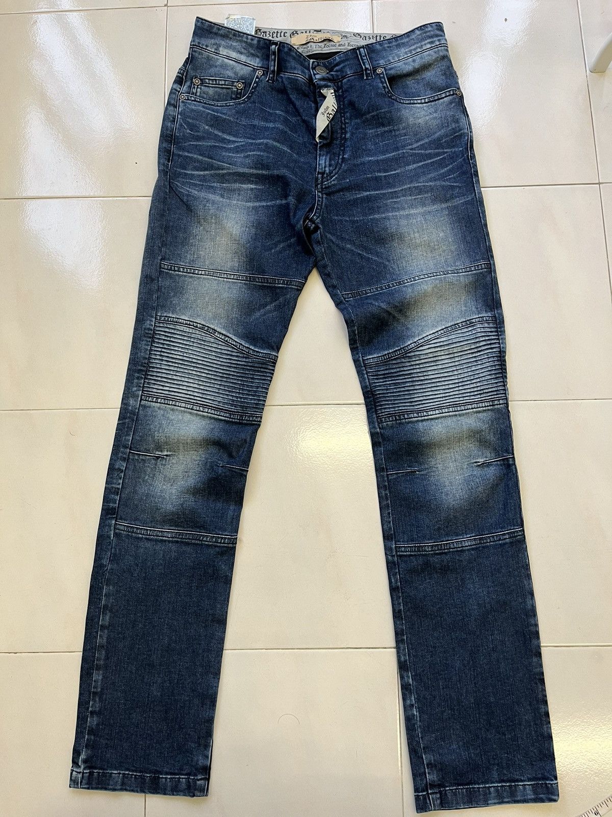 John Galliano John Galliano Biker Pants Size US 29 - 3 Thumbnail