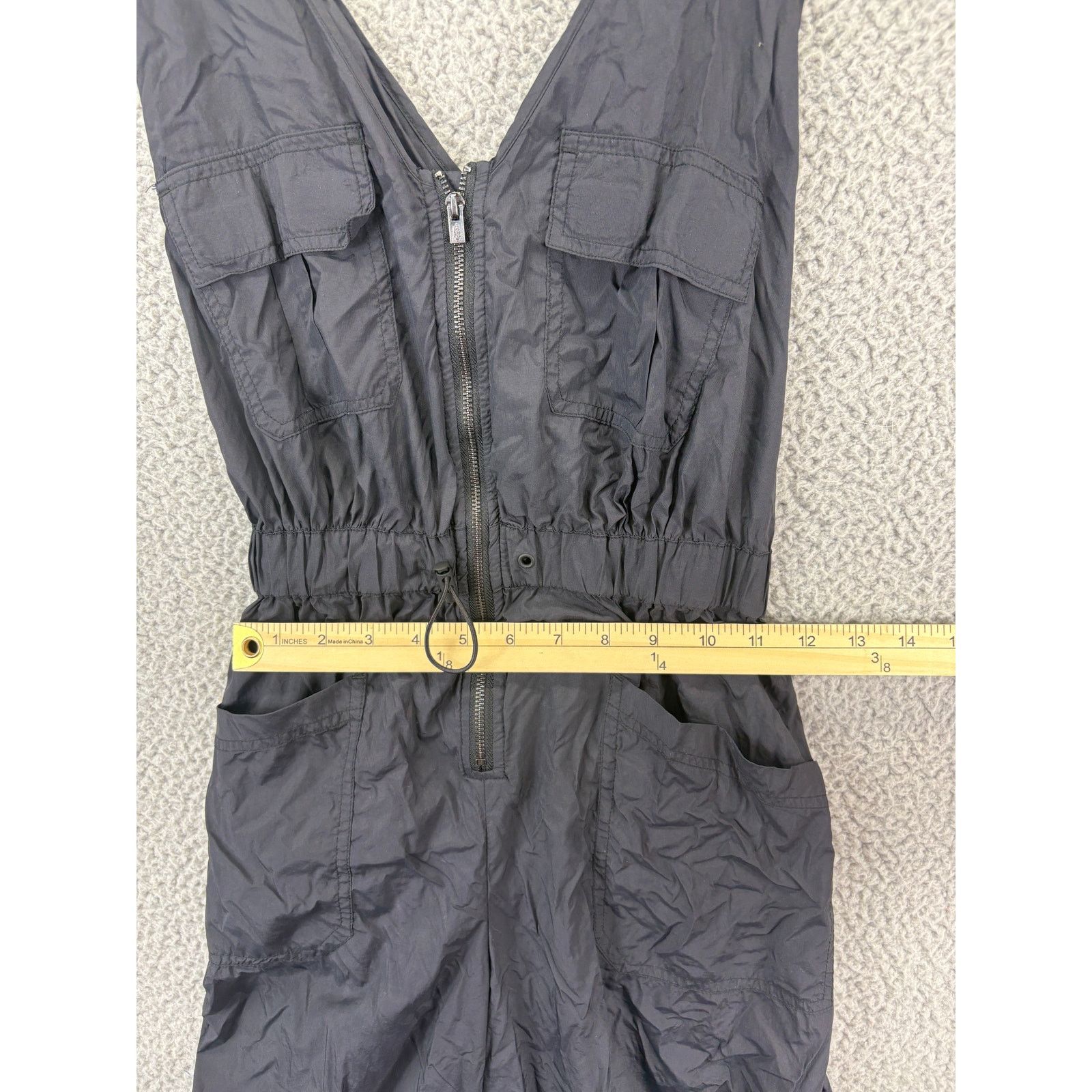 Free People Free People Tropic Sport One Piece Jumpsuit Womens XS Black Size 26" / US 2 / IT 38 - 4 Thumbnail
