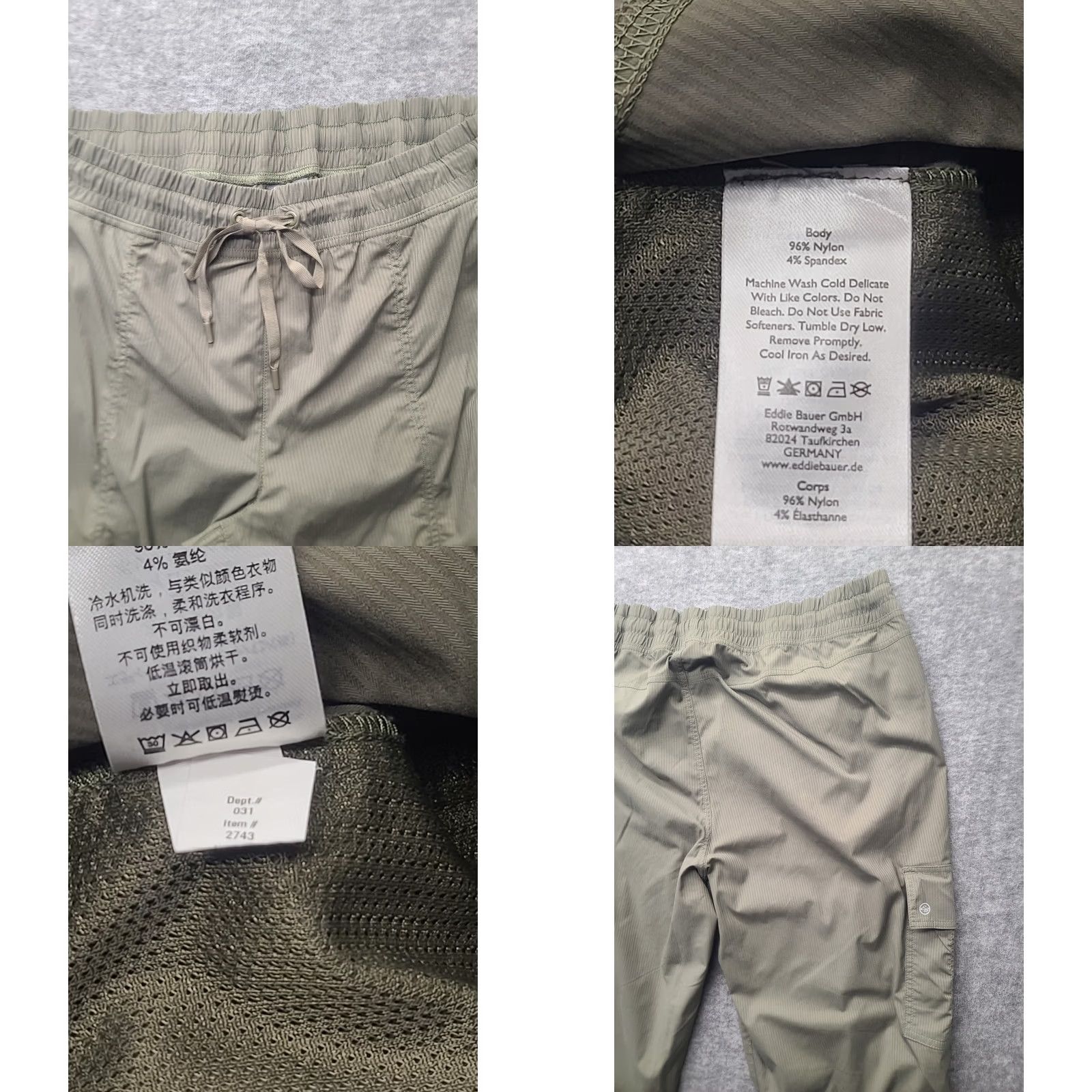 Eddie Bauer Eddie Bauer Flagship Pants Womens XL Travex Guide Pro Jogger Hiking Gorpcore Size 40" / US 18 - 8 Thumbnail
