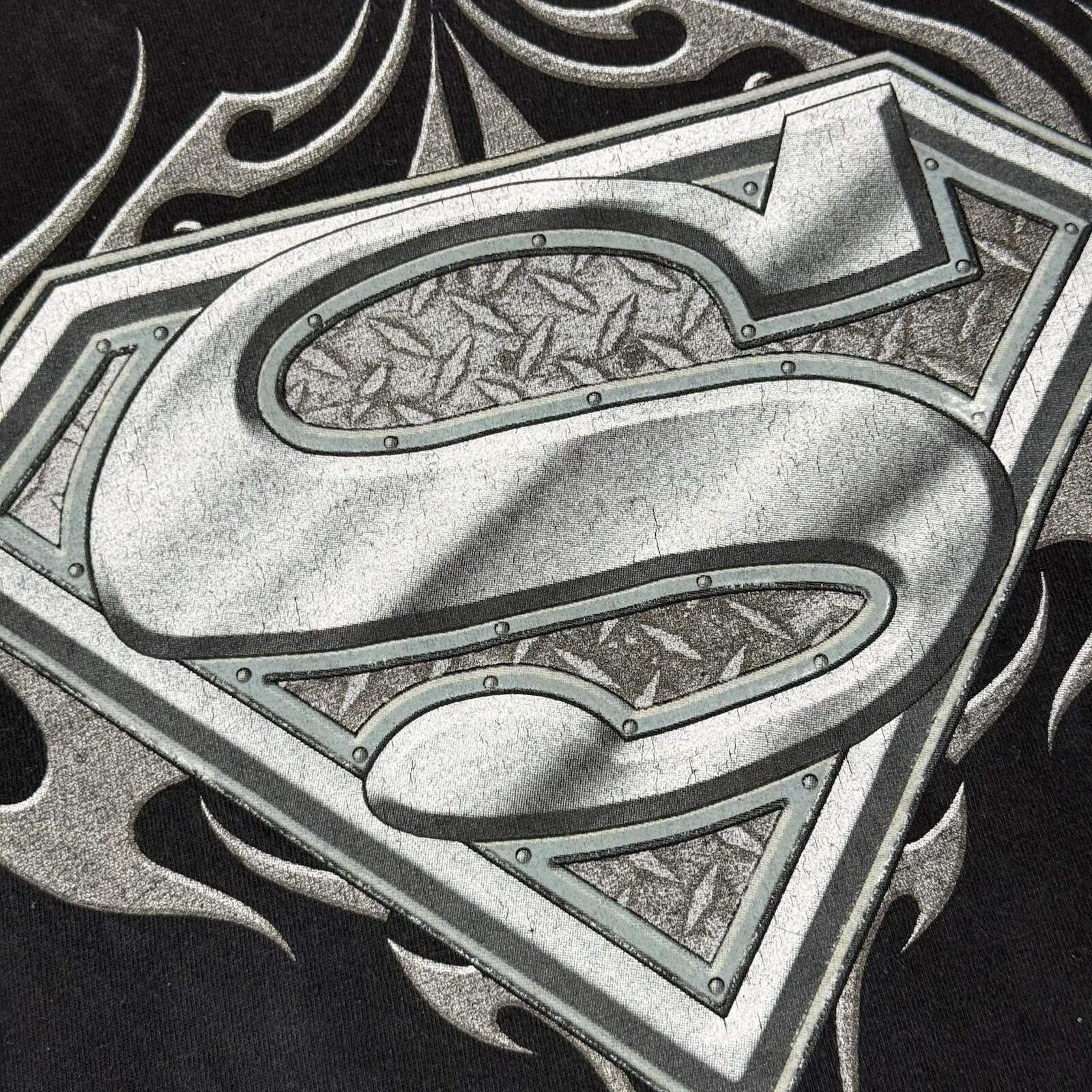 DC 2005 VTG Superman Graphic T Shirt Mens 2XL DC Comics Logo Size US XXL / EU 58 / 5 - 9 Thumbnail