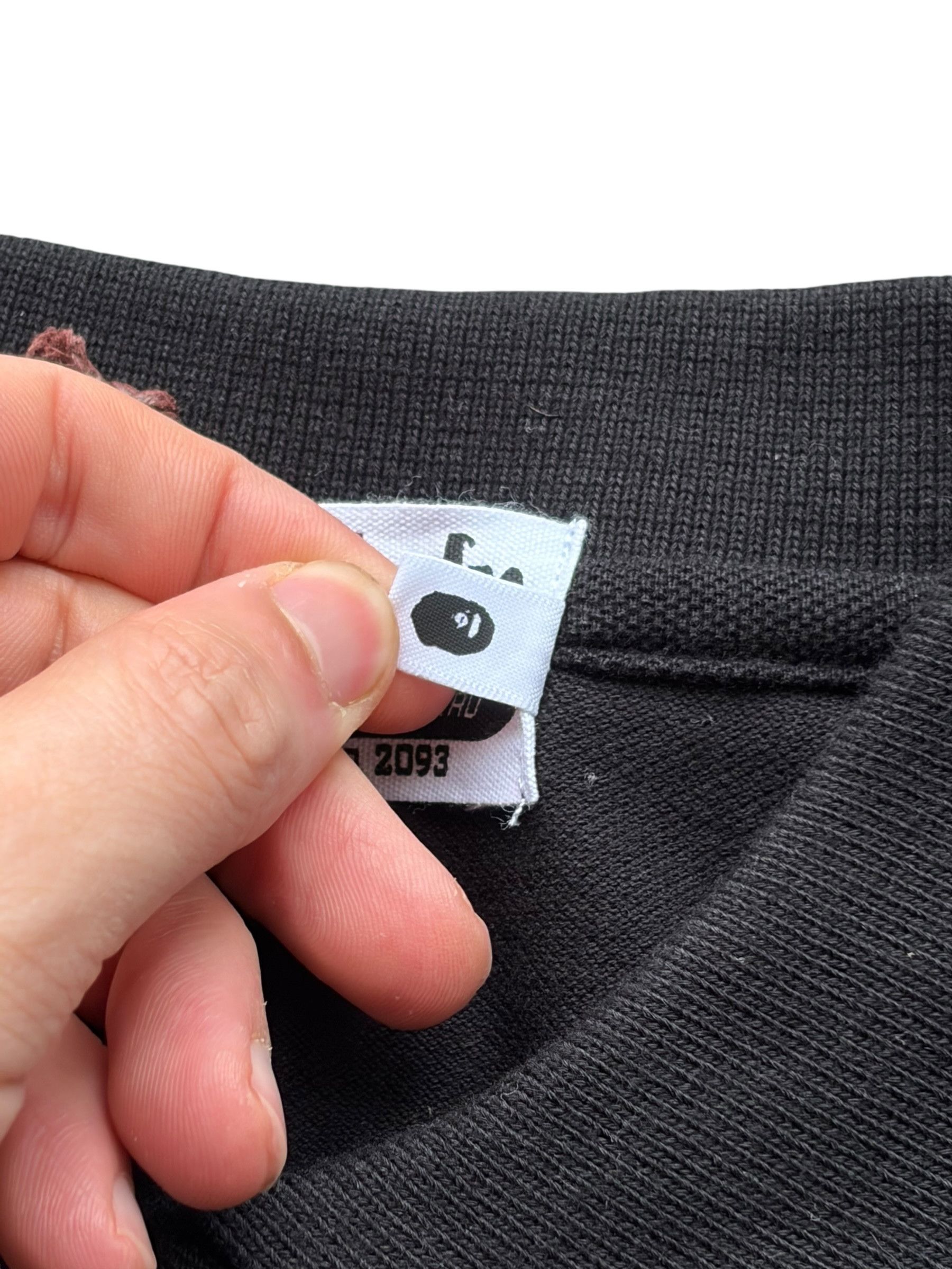 Bape Bape Black Mini Ape Head Polo T-Shirt Size US S / EU 44-46 / 1 - 5 Thumbnail