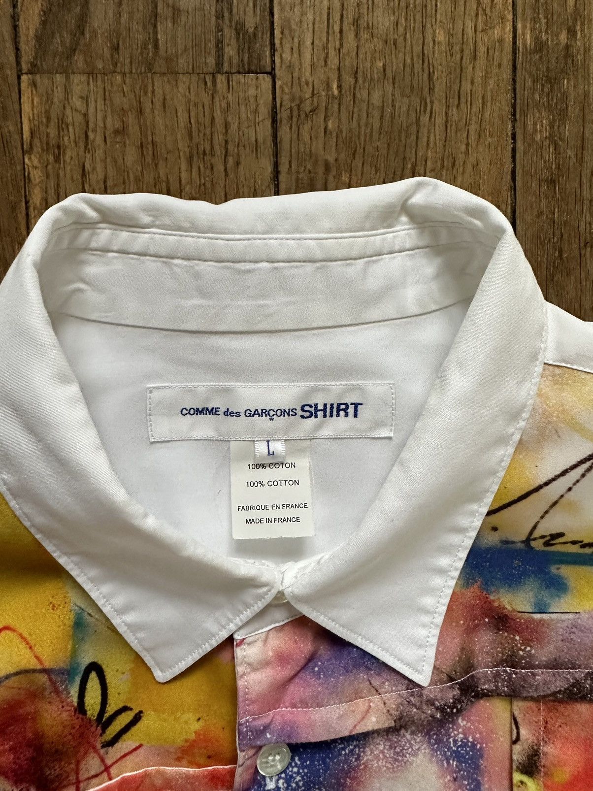 フランス製FUTURA 2000 xコムデギャルソンシャツCDG新品コラボ白XL CDGとフューチュラによるコラボTシャツがドロップ！ | GQ JAPAN