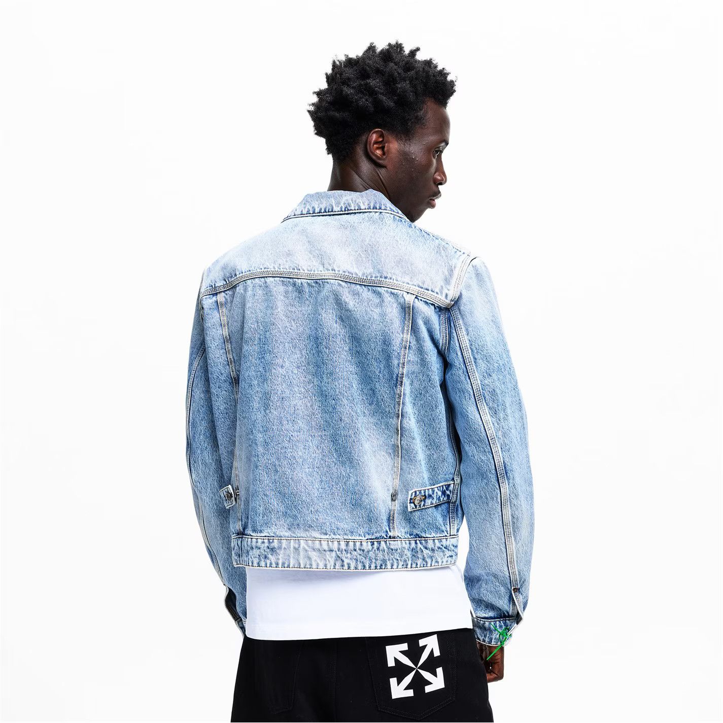 Dsquared2 o1g2r1mq0426 Diagonale Wash 70s Jacket in Blue Size US M / EU 48-50 / 2 - 4 Thumbnail