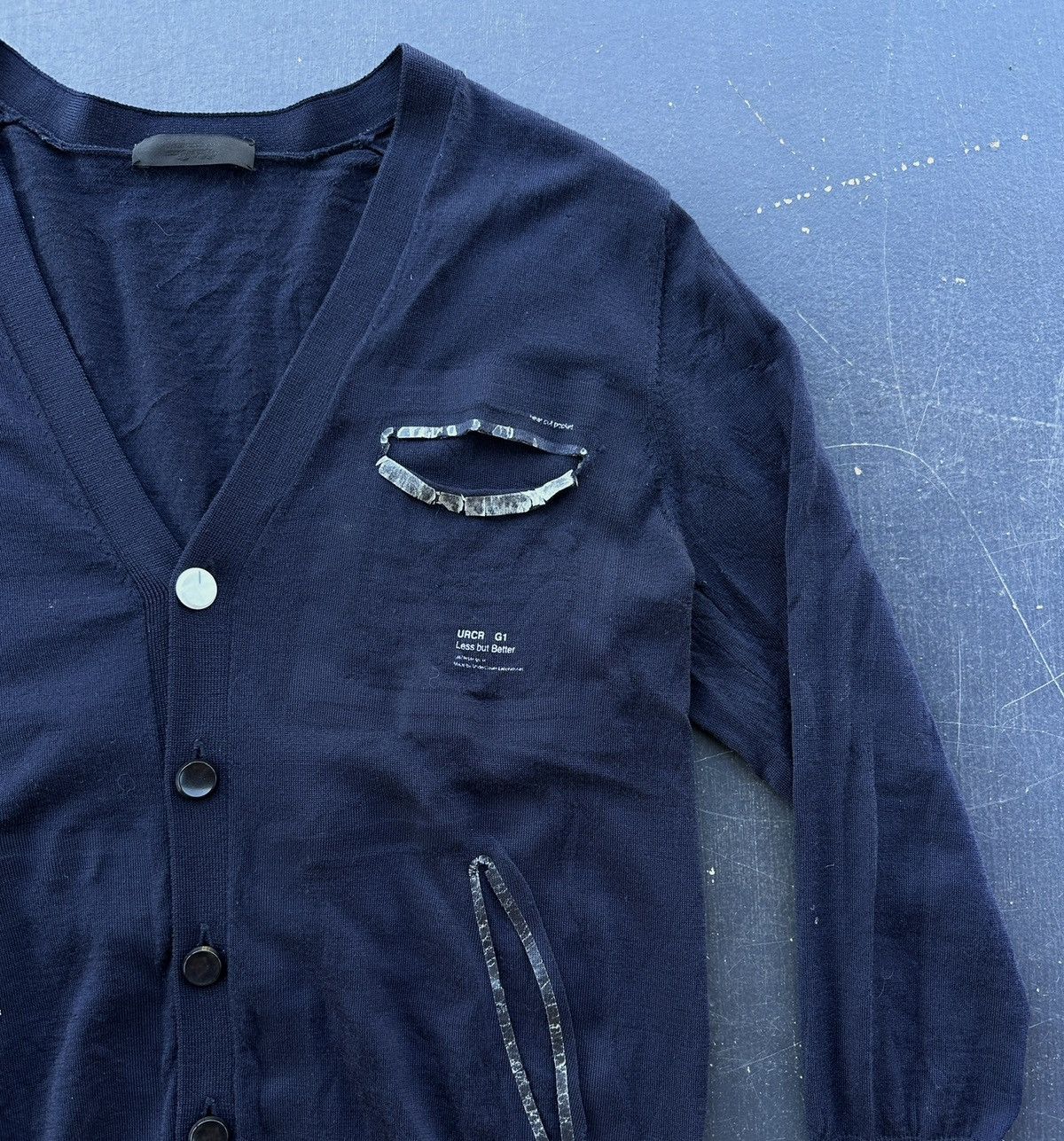 Undercover Undercover S/S 10 Less But Better Wool Cardigan Size US M / EU 48-50 / 2 - 2 Thumbnail
