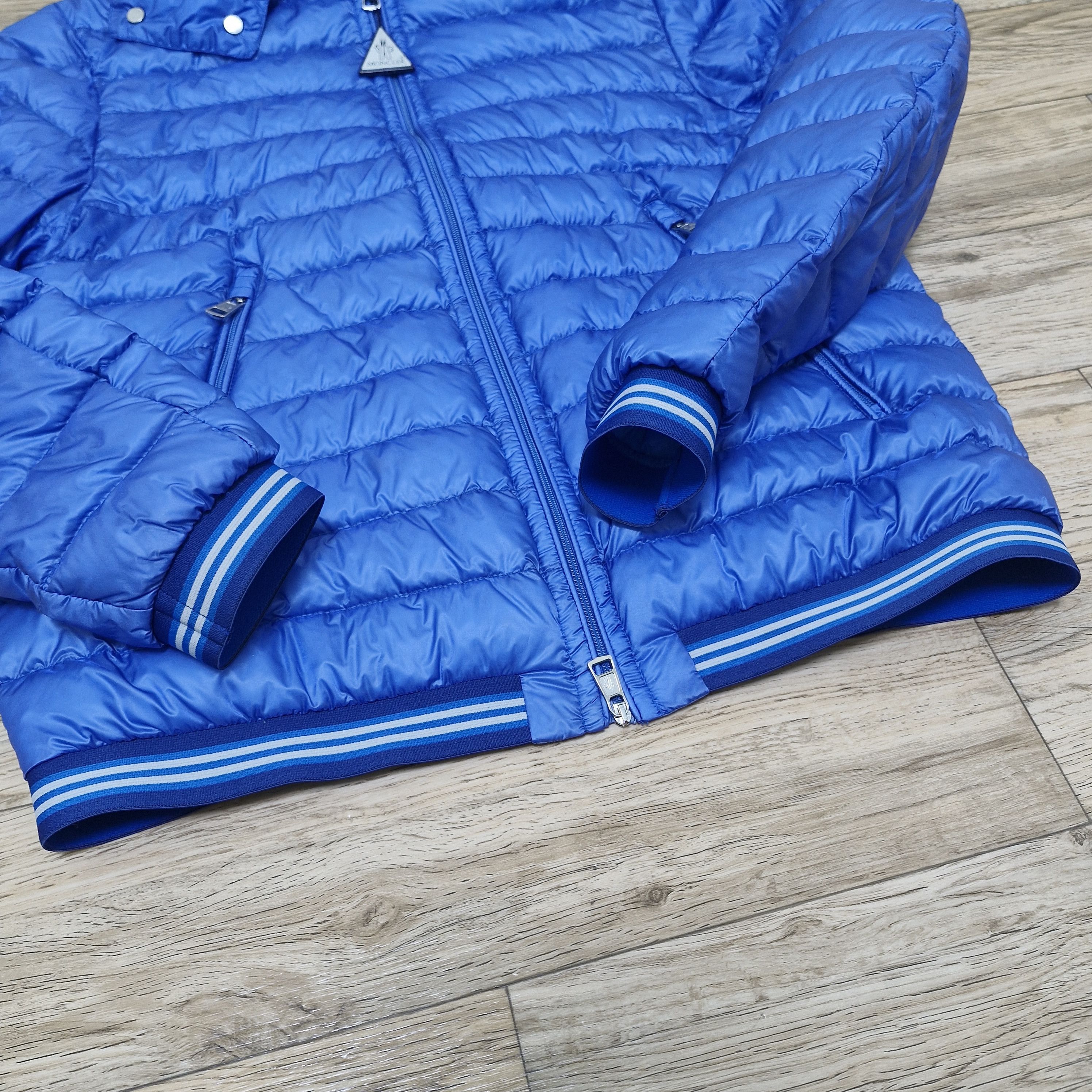 Moncler MONCLER Vidal Blue Goose Down Puffer Jacket Size US M / EU 48-50 / 2 - 3 Thumbnail