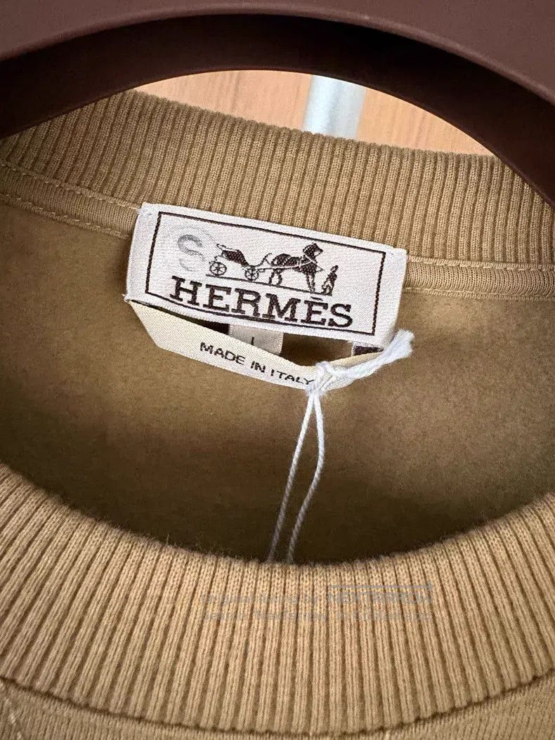 Hermes Hermes Autumn-Winter Men's Hoodie Size US L / EU 52-54 / 3 - 3 Thumbnail