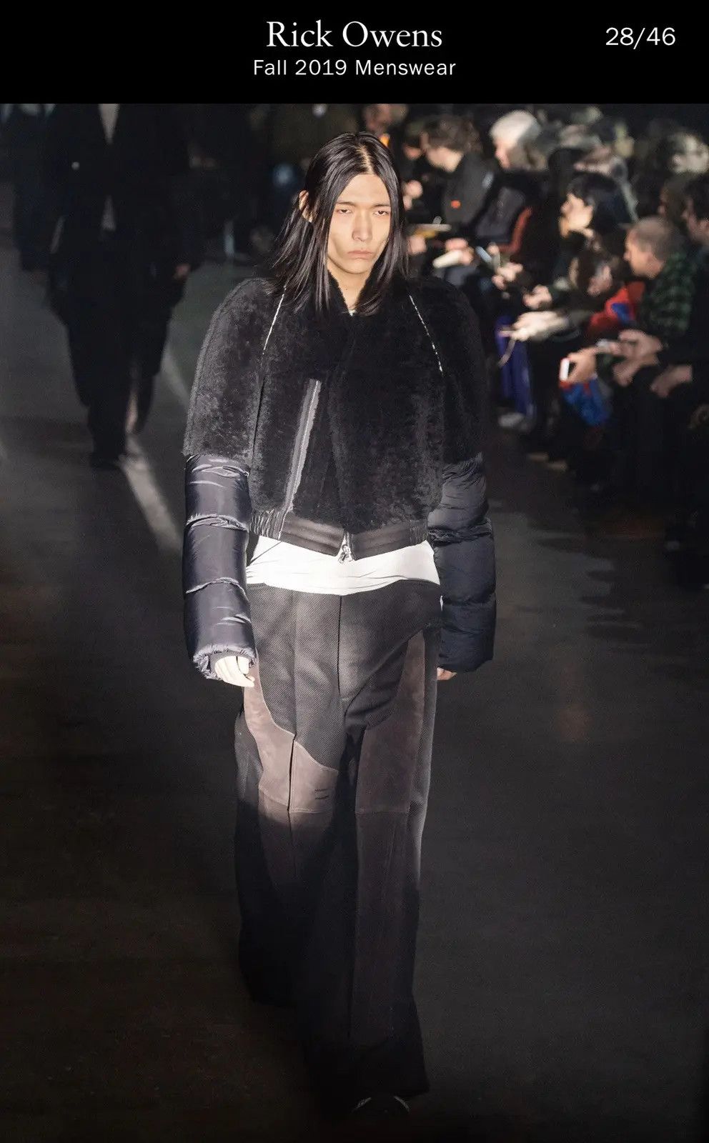 Rick Owens FW/19 Rick Owens “LARRY" Runway Zionic Shearling Down Jacket Size US M / EU 48-50 / 2 - 3 Thumbnail