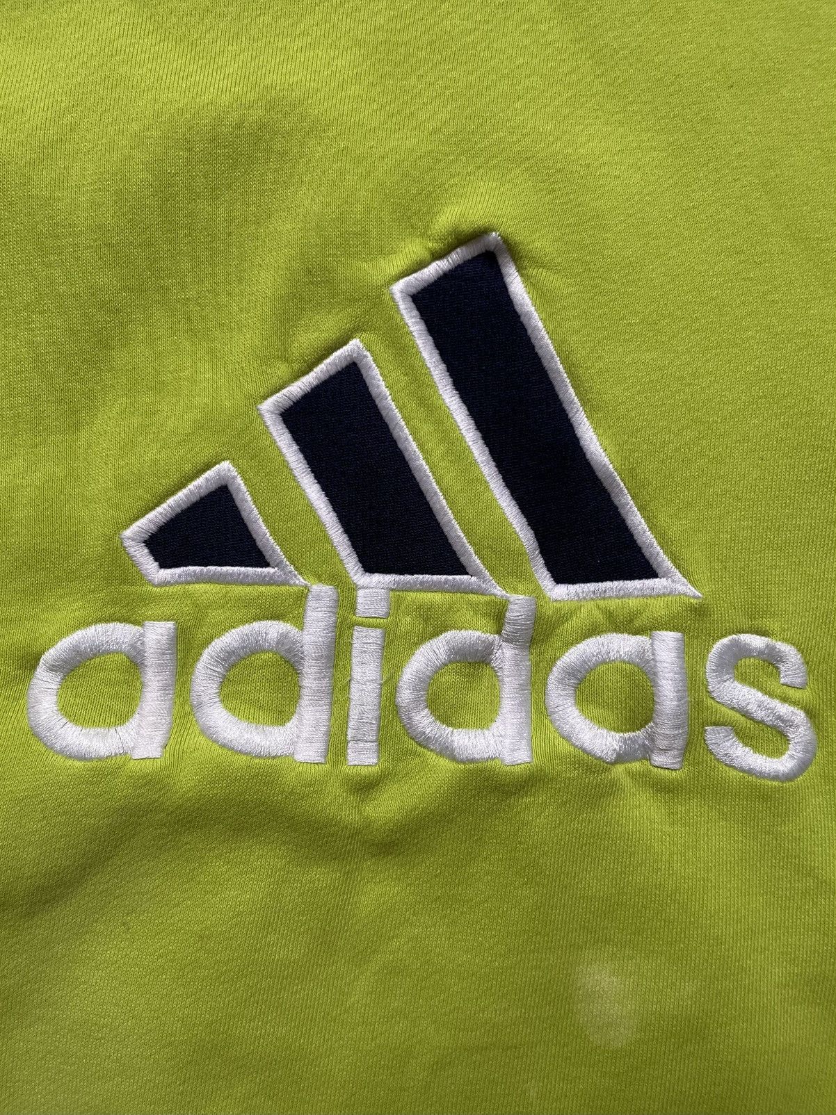 Adidas Very Rare Vintage 90s Retro Y2k Adidas Big Logo Sweatshirt L Size US L / EU 52-54 / 3 - 3 Thumbnail