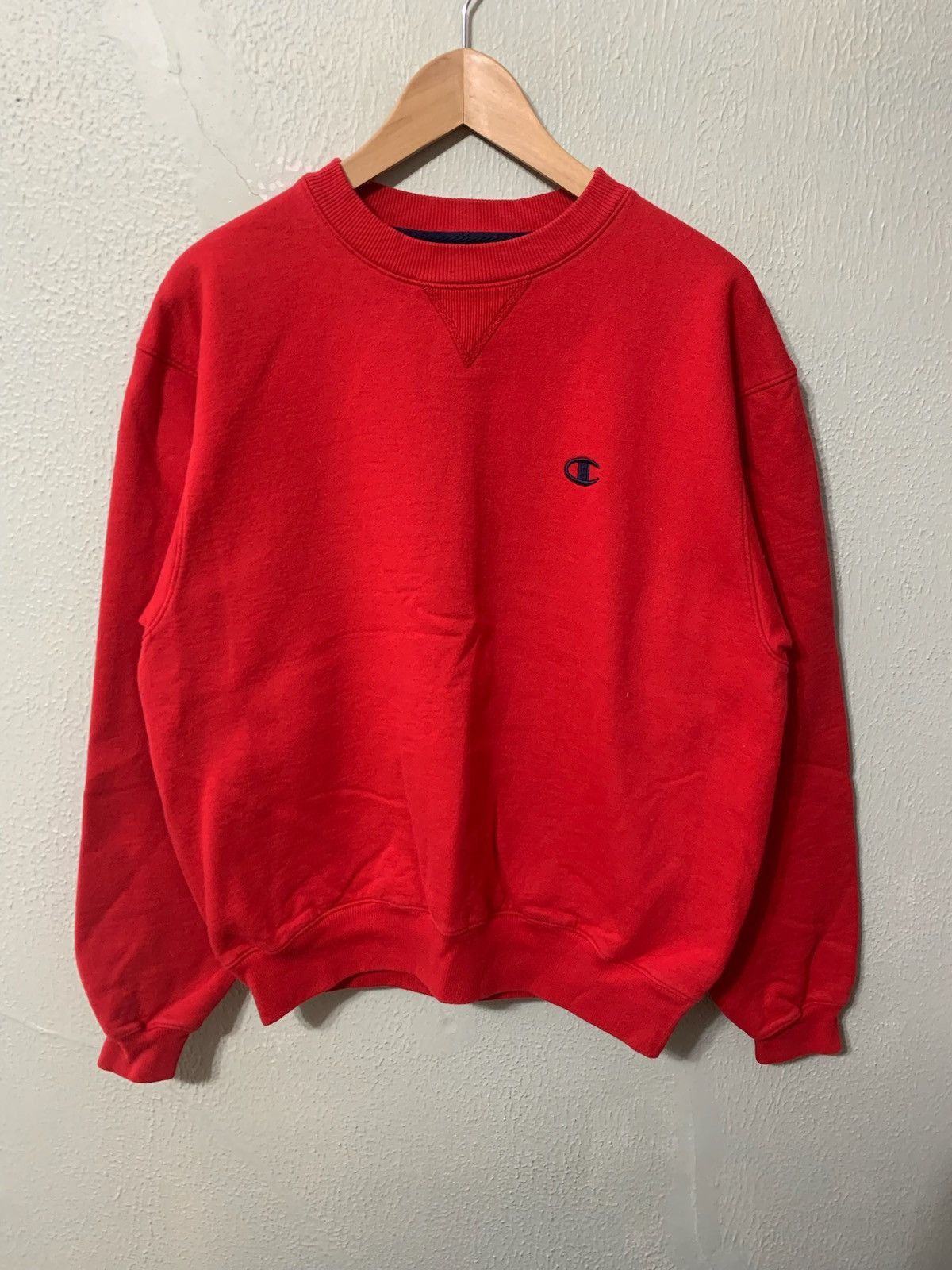 Champion × Vintage Vintage Crewneck Champion C Logo Crewneck Size US M / EU 48-50 / 2 - 1 Thumbnail