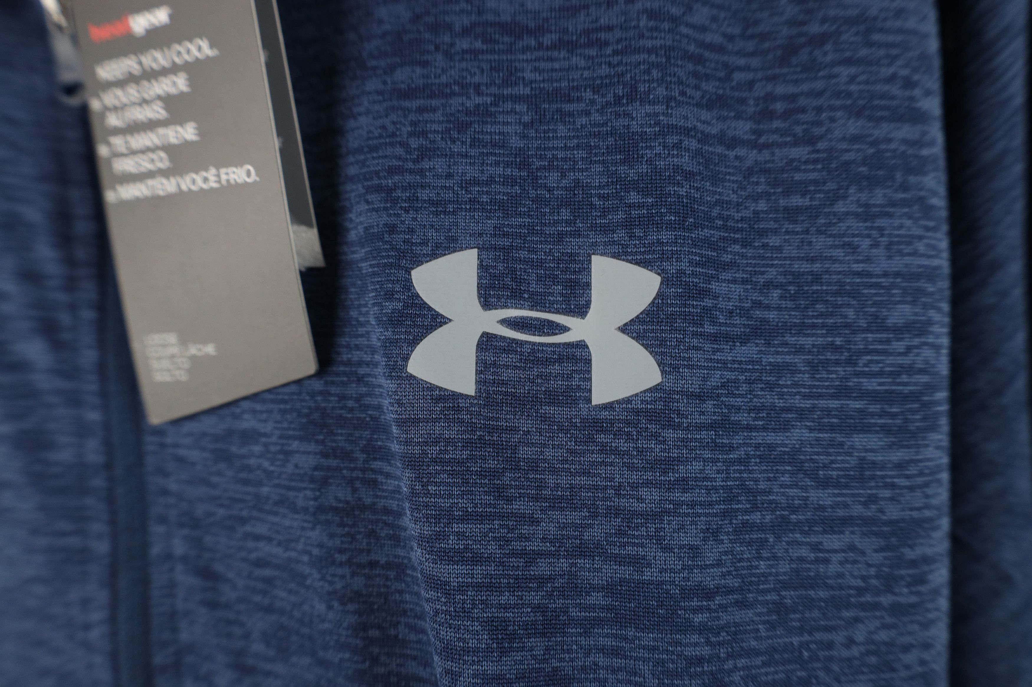 Under Armour New Under Armour HeatGear Half Zip Pullover Jacket Top Blue Size US XL / EU 56 / 4 - 4 Thumbnail