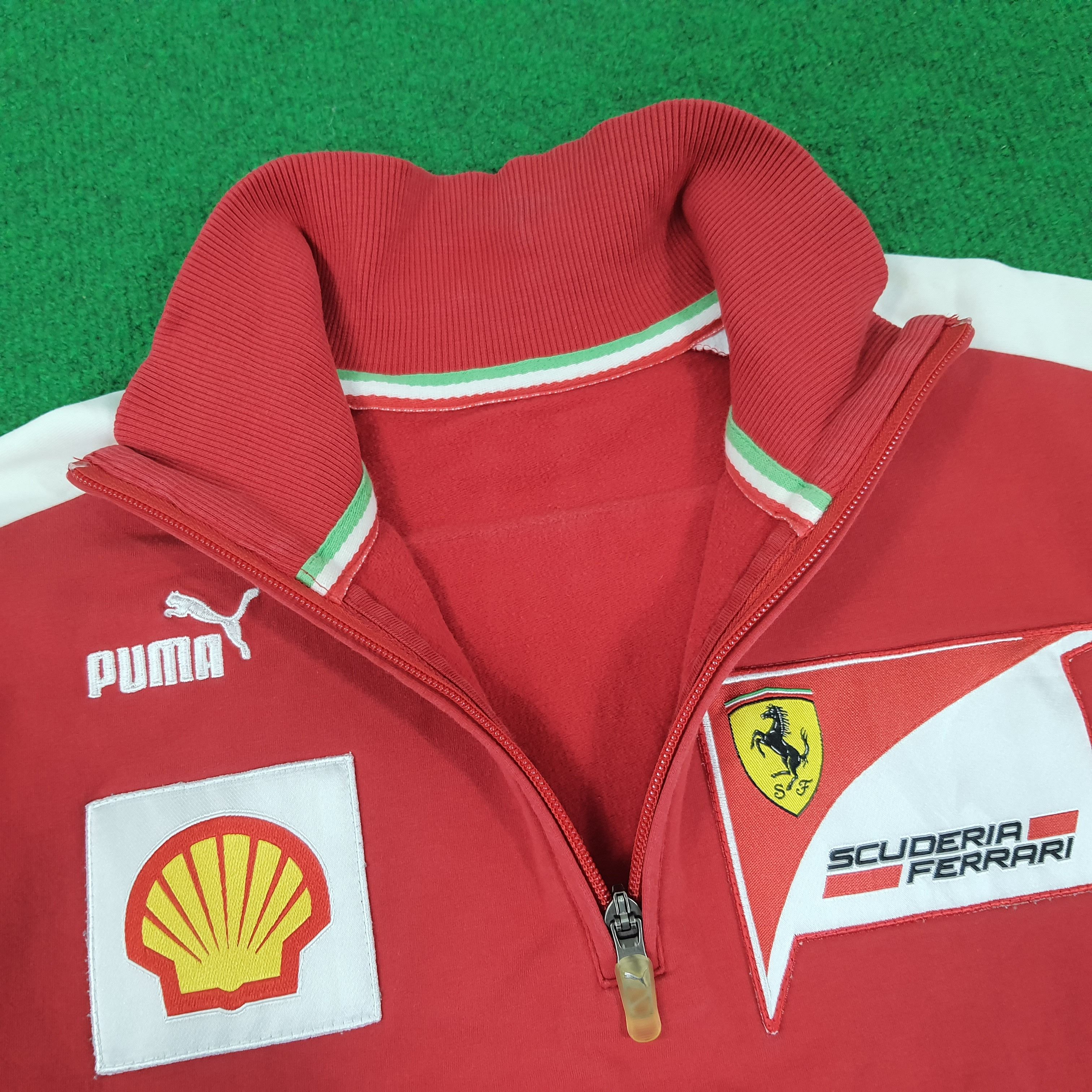 Puma × Vintage Vintage Puma x Ferrari Motorsports Half Zipper C234N20 Size US M / EU 48-50 / 2 - 4 Thumbnail