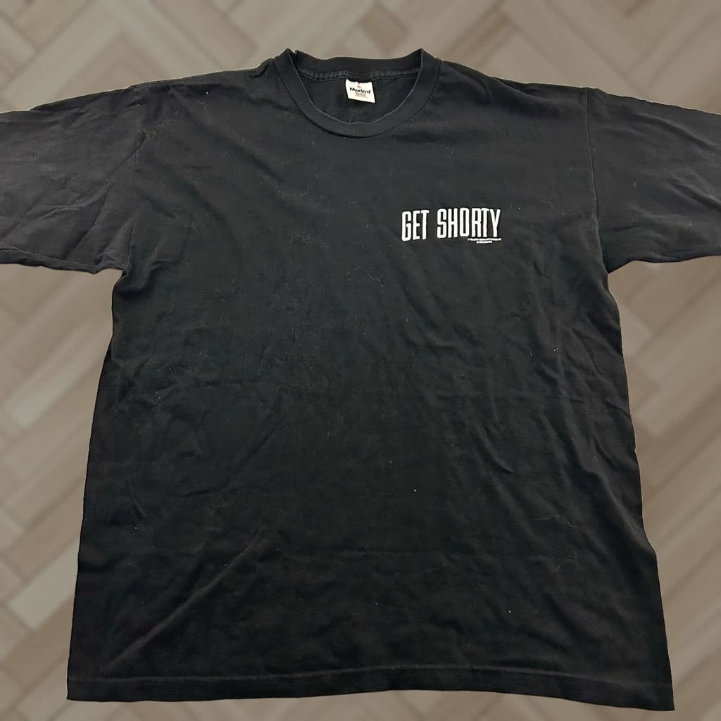 Vintage VINTAGE 1995 Get Shorty Movie Short Sleeve T Shirt Men's XL Black Murina Size US XL / EU 56 / 4 - 1 Thumbnail