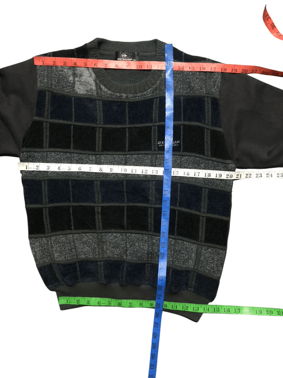 Dunlop Vintage Dunlop Motorsports Sweatshirt Knit Nice Design Size US M / EU 48-50 / 2 - 13 Thumbnail