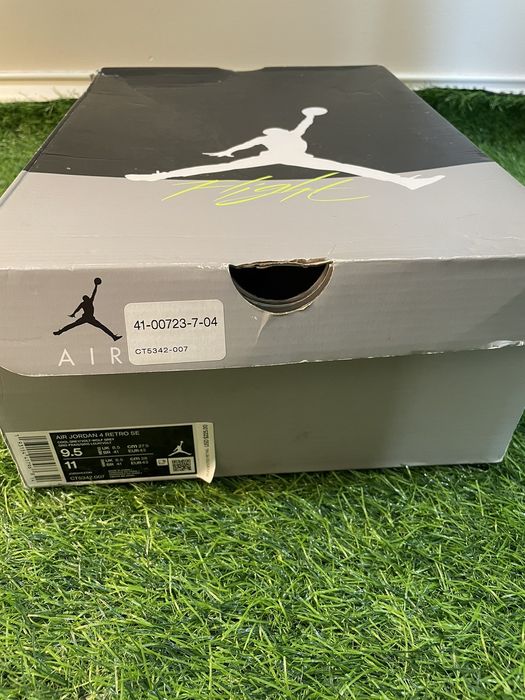 jordan 4 neon size 8