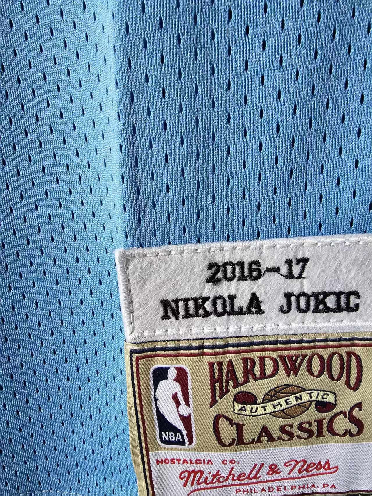 NBA Nikola Jokić Jersey Denver Nuggets 15 Double Stitched Size US XXL / EU 58 / 5 - 4 Thumbnail
