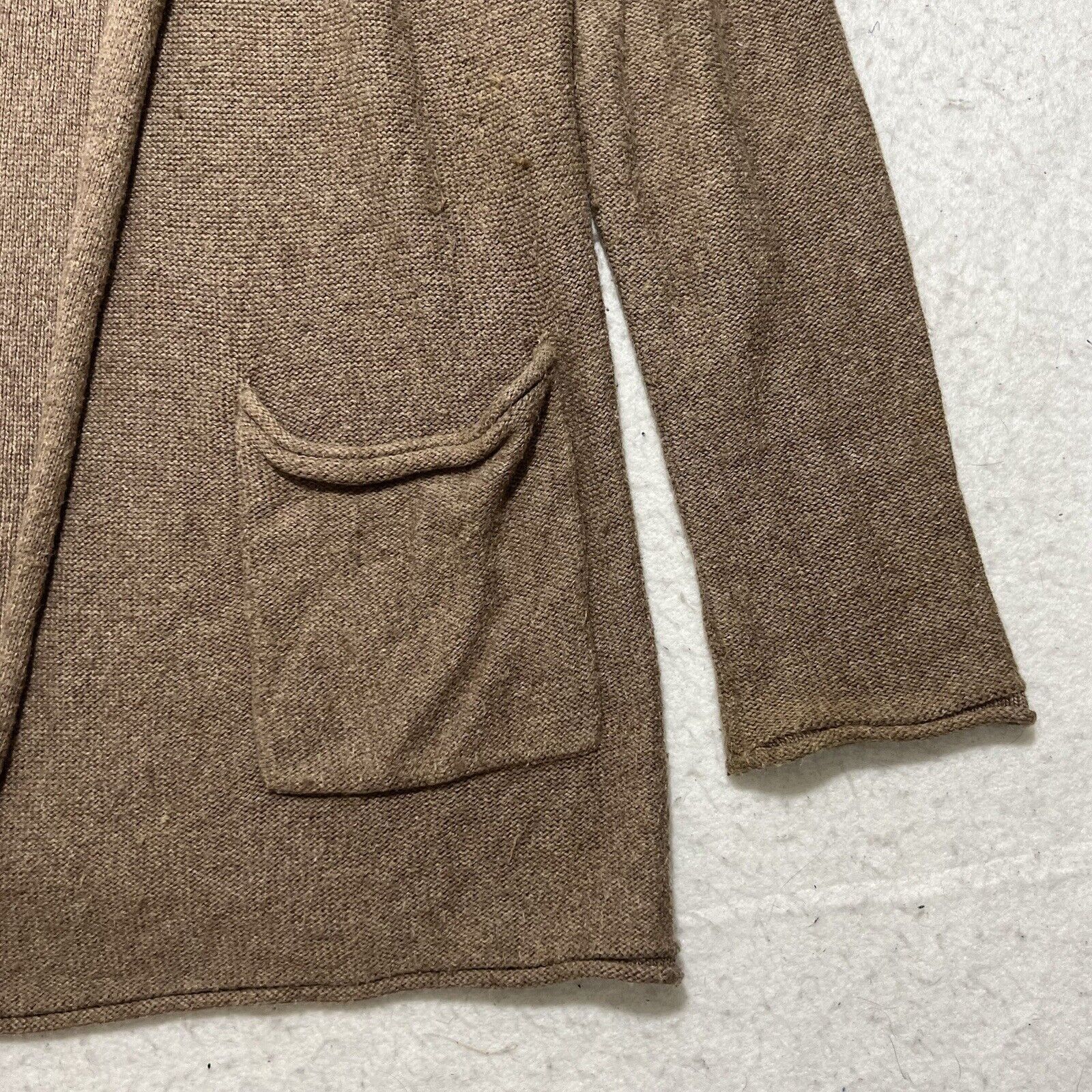H&M H&M Basic Womens XS Open Front Angora Blend Cardigan Sweater Size XS / US 0-2 / IT 36-38 - 5 Thumbnail