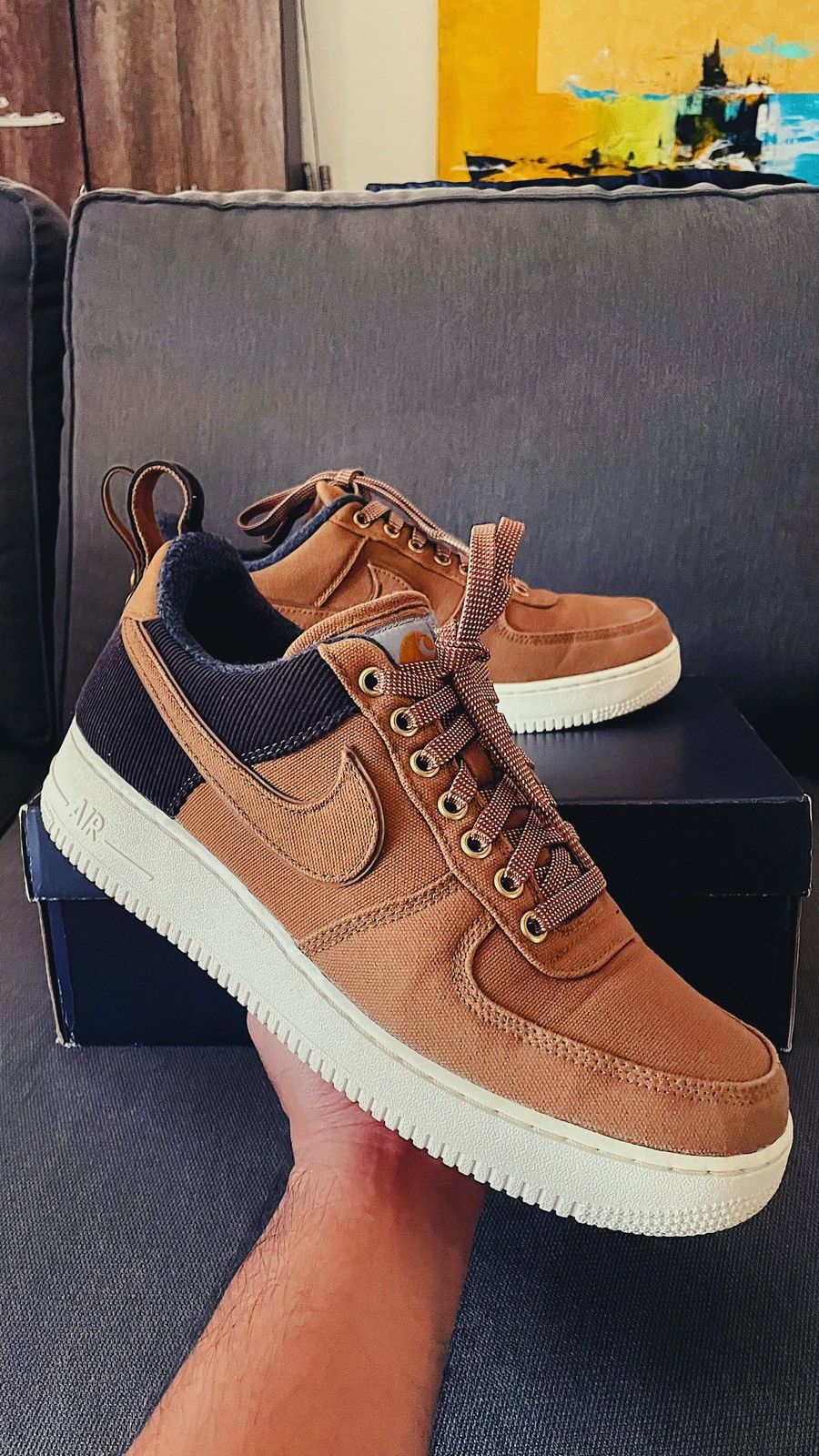 ´07 NIKE 1 × FORTH AIR PRM WIP Carhartt