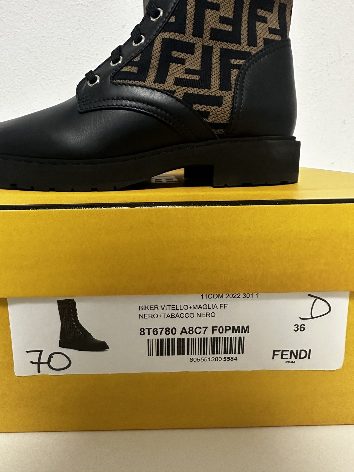 Fendi Fendi Rockoko Boots Size US 6 / IT 36 - 9 Thumbnail