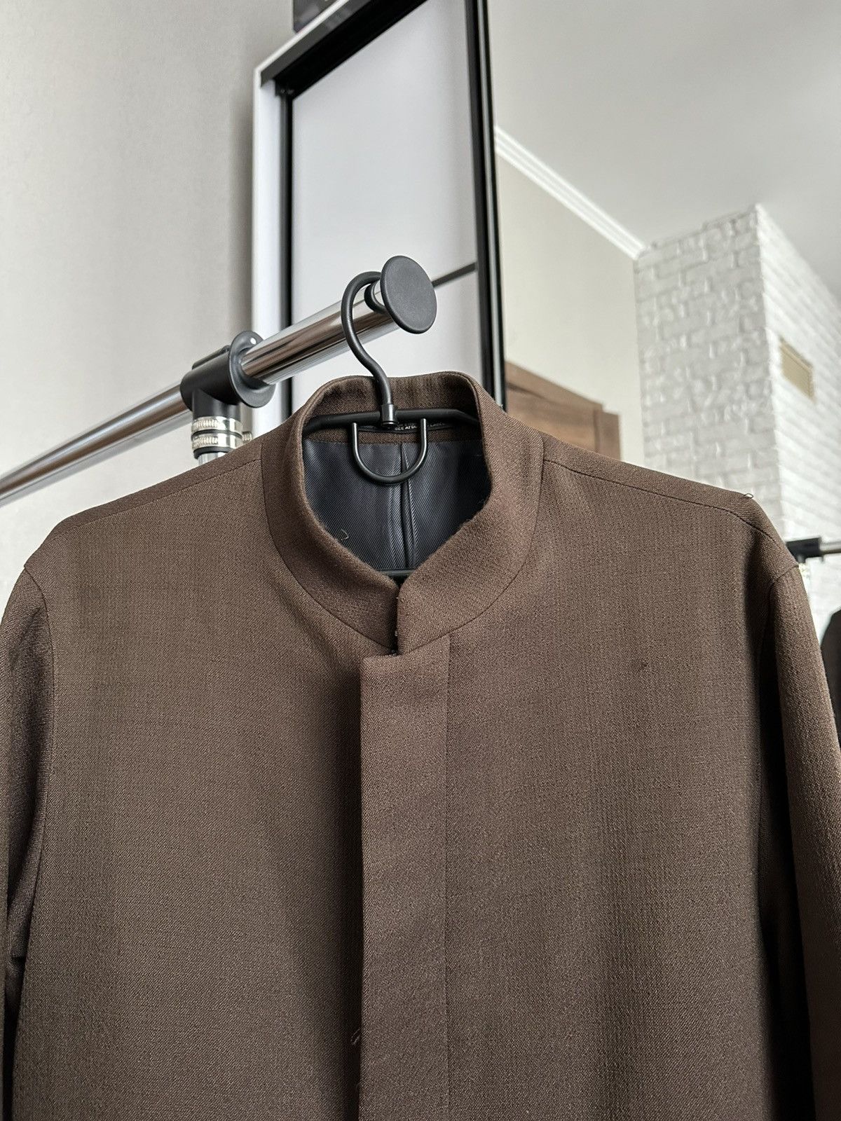 Yohji Yamamoto Yohji Yamamoto Pour Homme Vintage Wool Coat Jacket 90s Size US S / EU 44-46 / 1 - 6 Thumbnail