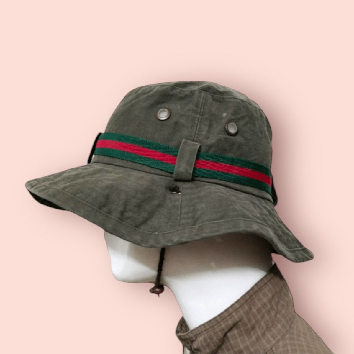Vintage VINTAGE OUTDOOR BUCKET HAT Size ONE SIZE - 1 Thumbnail