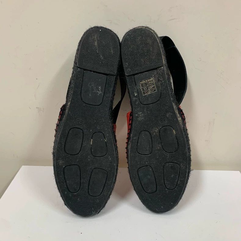 Kenzo Kenzo Red Tiger Head Slingback Shoes-2506 Size US 7 / IT 37 - 7 Thumbnail