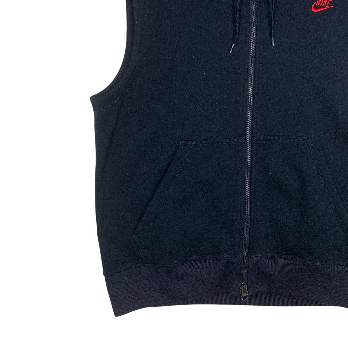 Nike NIKE Embroidery Small Logo Sleeveless Hoodie Vest #1803-C16 Size XL / US 12-14 / IT 48-50 - 3 Thumbnail