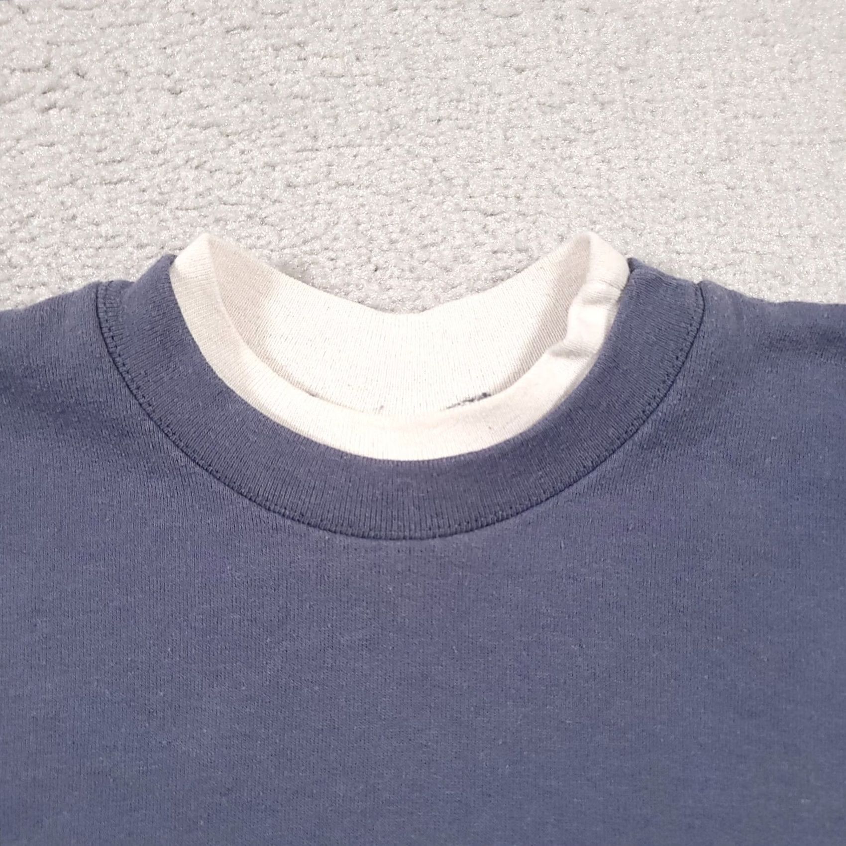 Vintage VINTAGE M&C Sportswear Grandma Crewneck Sweatshirt Embroidered Women's XL Blue Heart Shirt Women 90s Pullover Crew Neck Cotton Polyester Size XL / US 12-14 / IT 48-50 - 4 Thumbnail