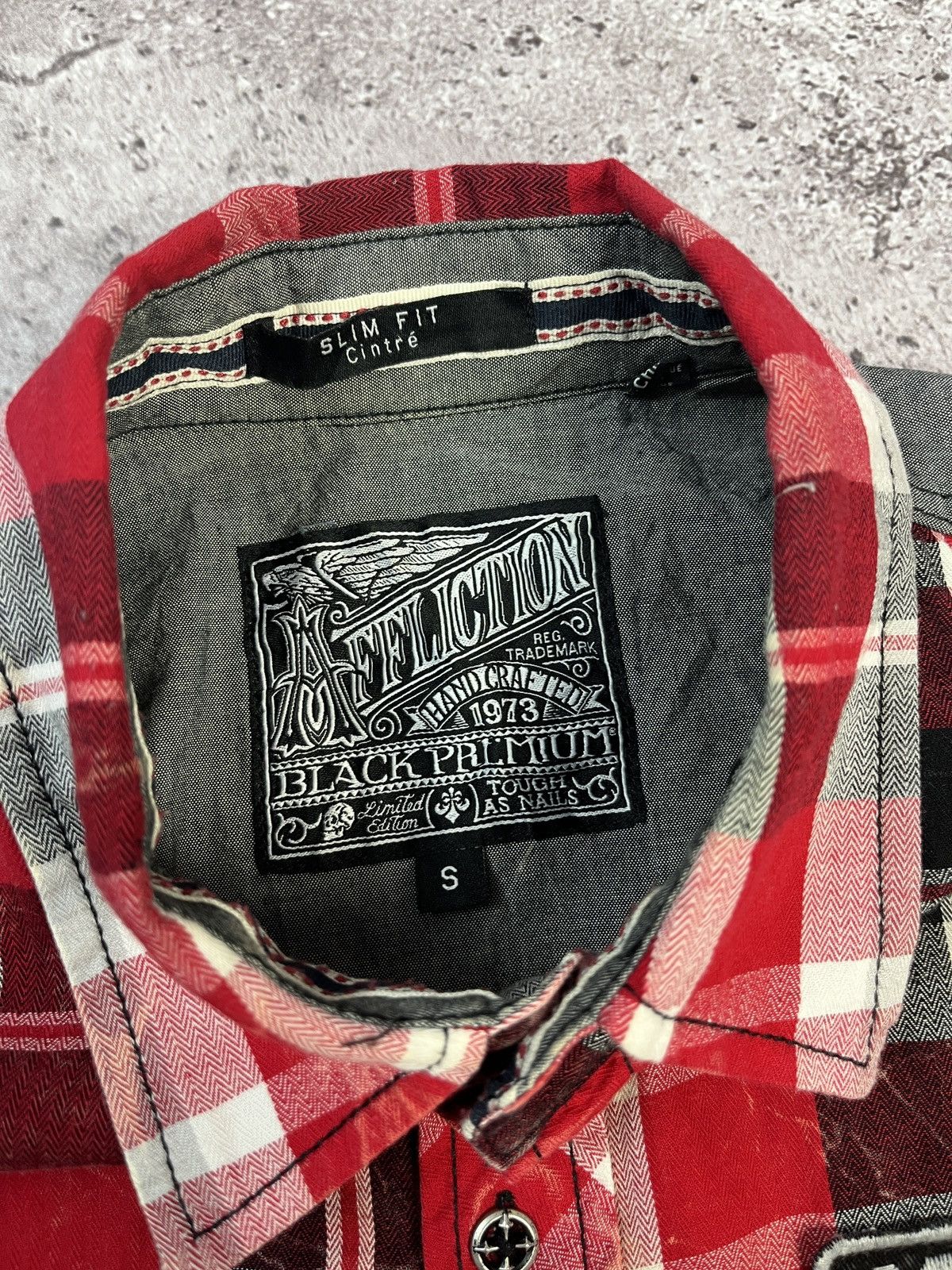 Affliction Limited Edition American Customs Motors California Shirt Size US S / EU 44-46 / 1 - 7 Thumbnail