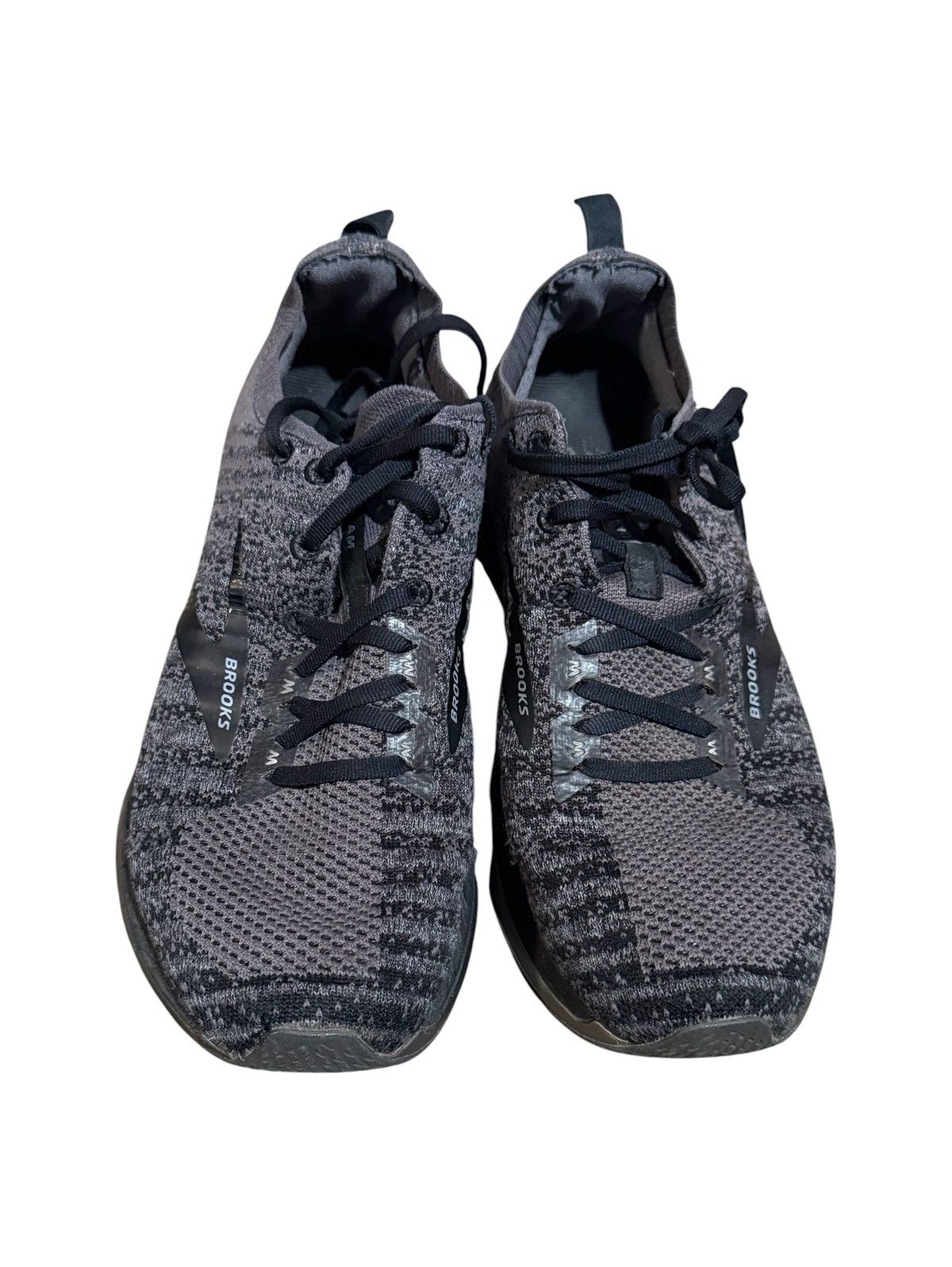 Brooks Brooks Bedlam 3 Men's Running Shoes Gray Black Knit Size 10 Size US 10 / EU 43 - 4 Thumbnail