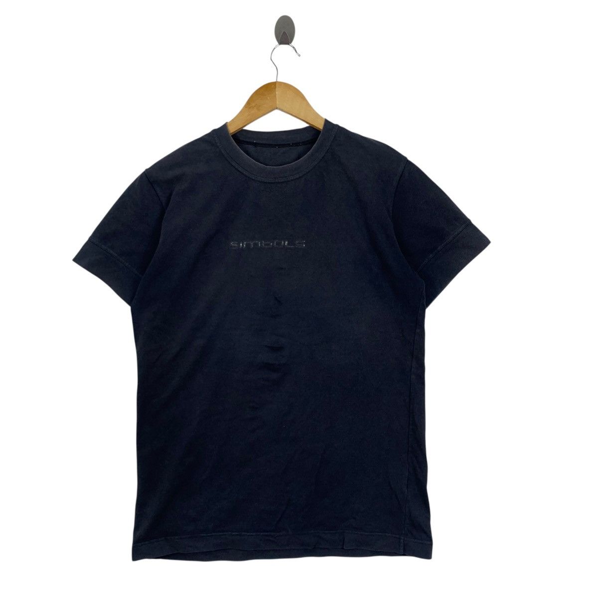 Vintage SIMBOLS CULTURE Italian Brand Short Sleeve Tshirt Size US S / EU 44-46 / 1 - 1 Thumbnail