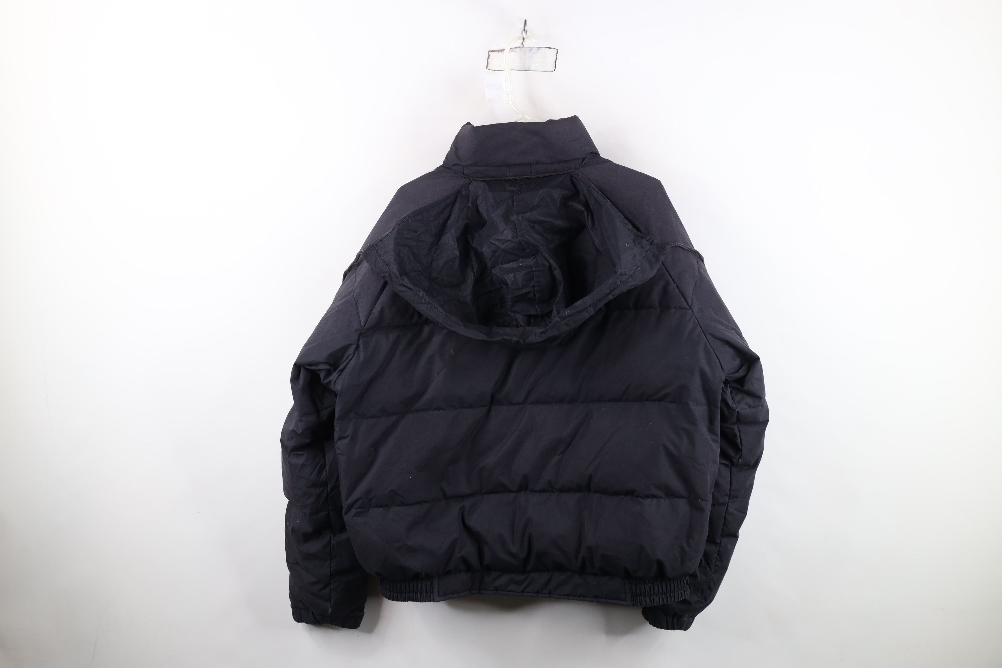 Vintage Vintage 90s Streetwear Duck Down Puffer Jacket Charcoal Gray Size US L / EU 52-54 / 3 - 13 Thumbnail