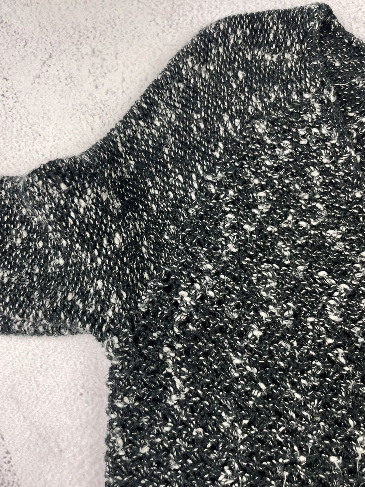 Helmut Lang Helmut Lang Scoop Neck Sweater - Black Size S-M Size S / US 4 / IT 40 - 4 Thumbnail