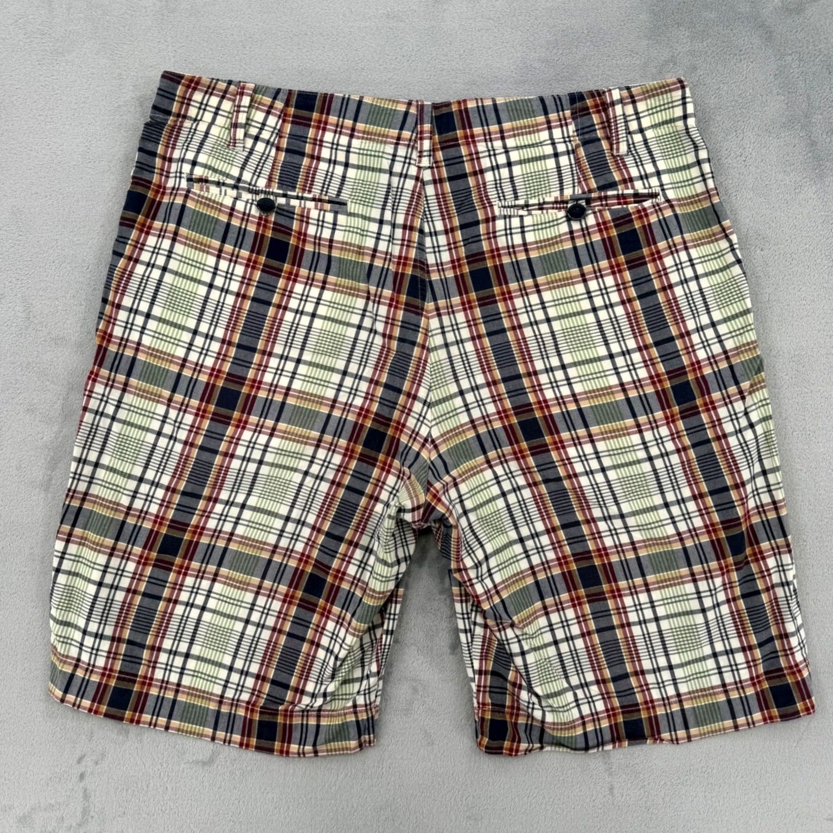 Ralph Lauren VINTAGE Polo Jeans Co. Ralph Lauren Mens Plaid Shorts Size 38 Cotton Madras Size US M / EU 48-50 / 2 - 5 Thumbnail