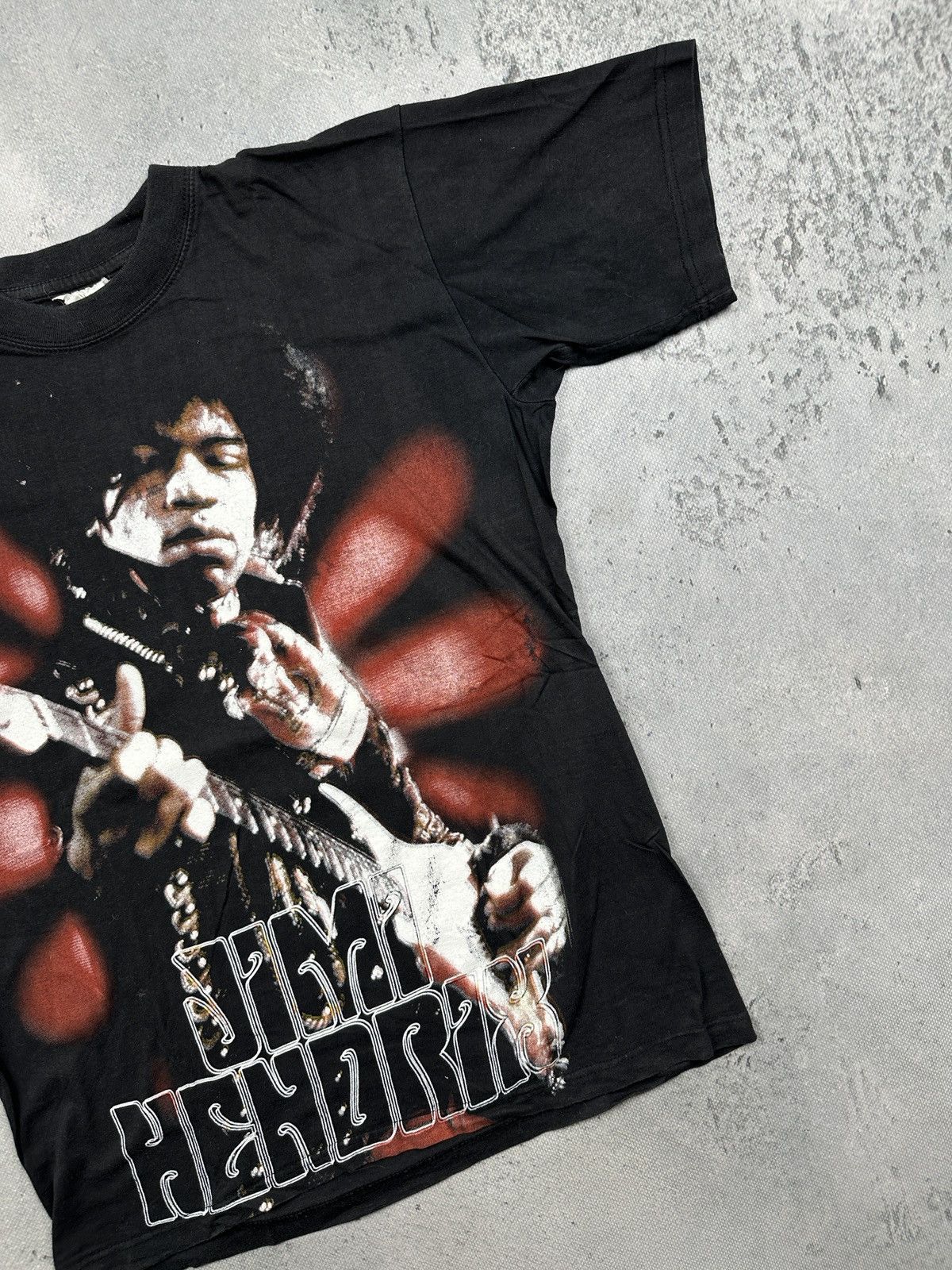 Jimi Hendrix Jimi Hendrix Double Sided Graphic Band T Shirt Vintage Y2K Size US S / EU 44-46 / 1 - 4 Thumbnail