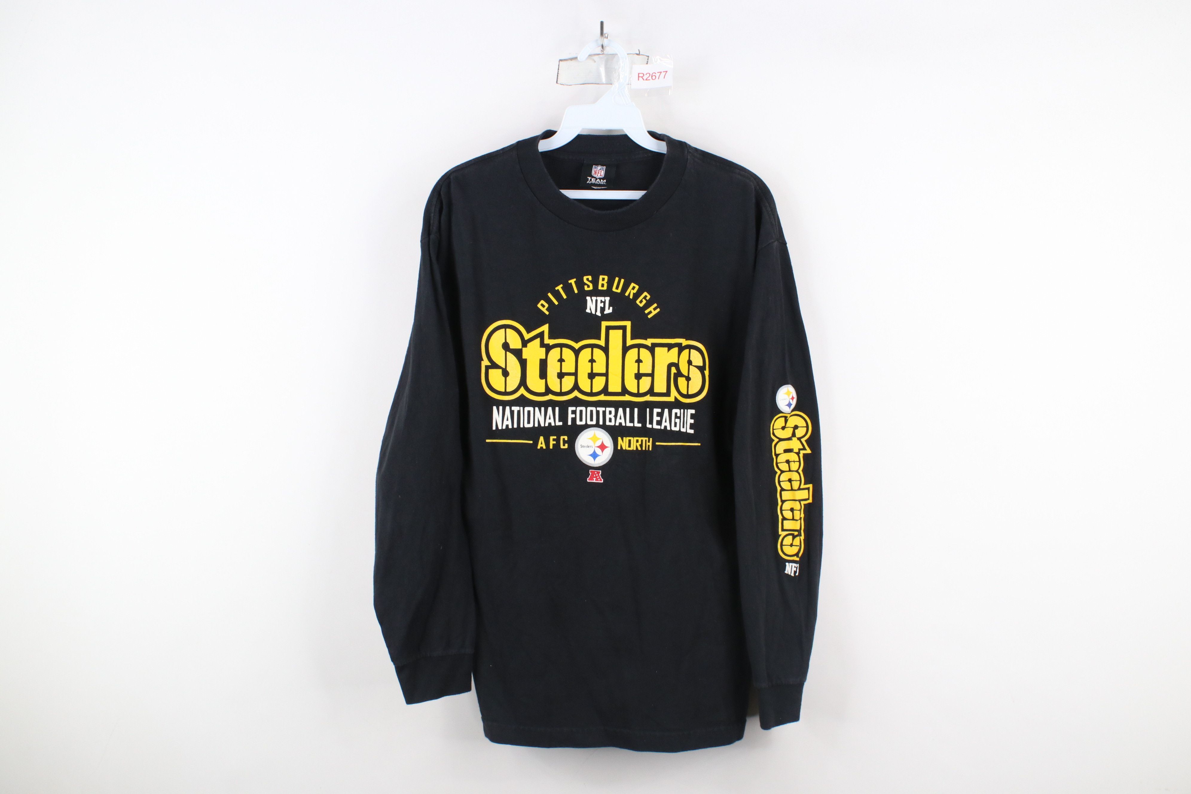 Vintage Vintage Spell Pittsburgh Steelers Long Sleeve T-Shirt Black Size US M / EU 48-50 / 2 - 1 Thumbnail