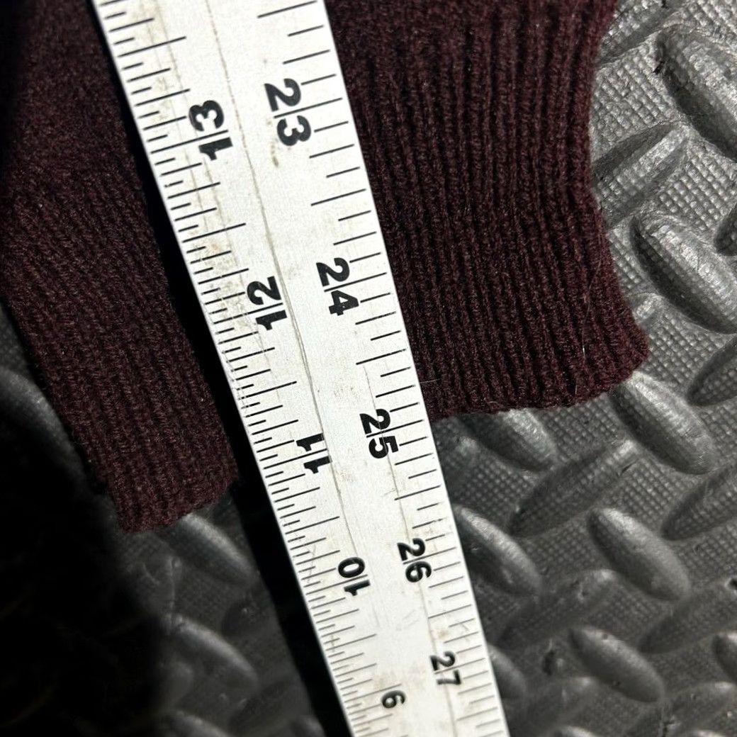 Vintage VINTAGE Andros Geometric Stripe Sweater Mens XL Brown Red Yellow Acrylic 80s Pullover Men XL Brown Geometric Stripe Sweater Size US XL / EU 56 / 4 - 5 Thumbnail