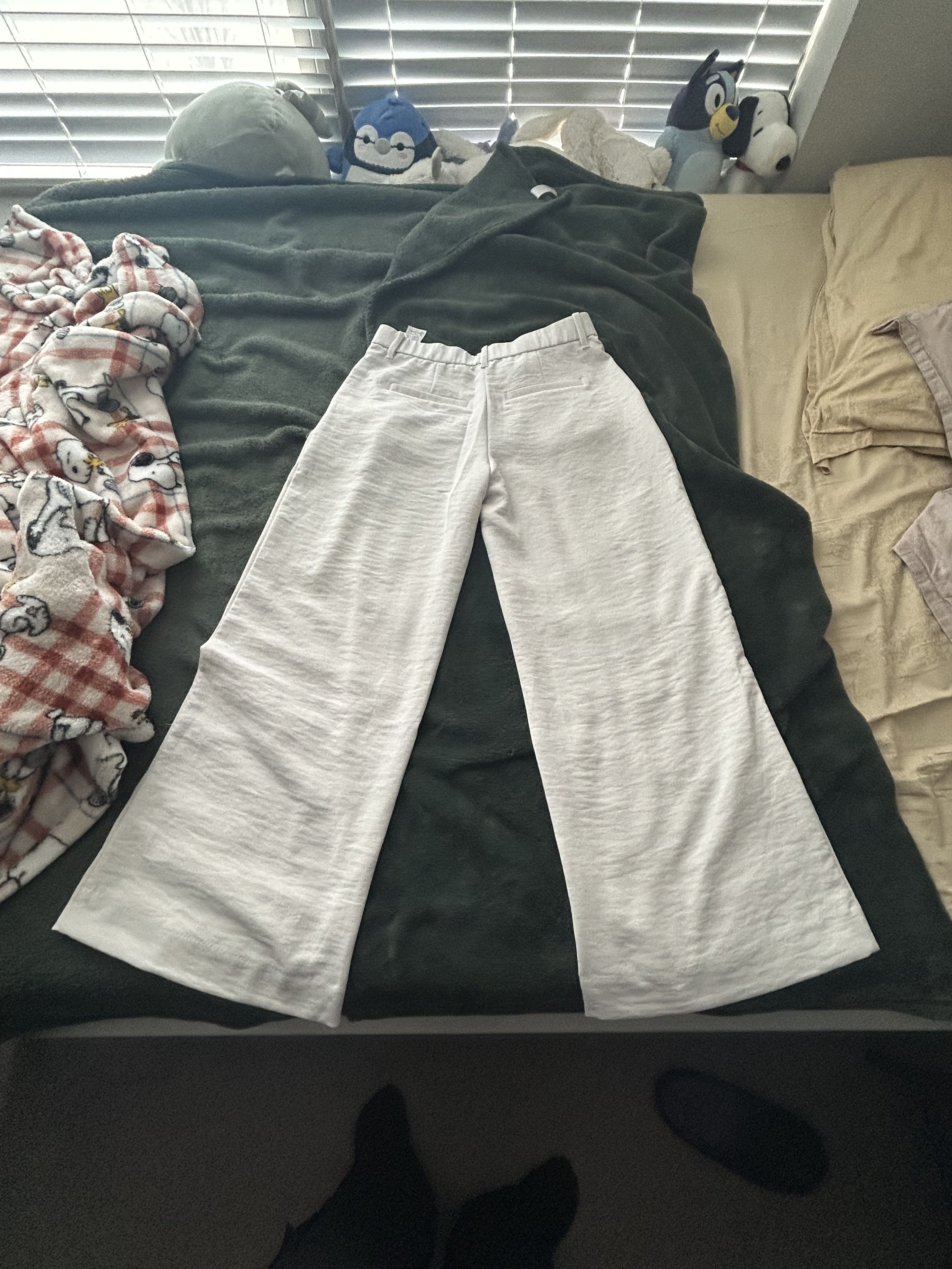 Abercrombie & Fitch Abercrombie & Fitch Sloane Tailored Wide Leg Pant Size 28" / US 6 / IT 42 - 2 Thumbnail