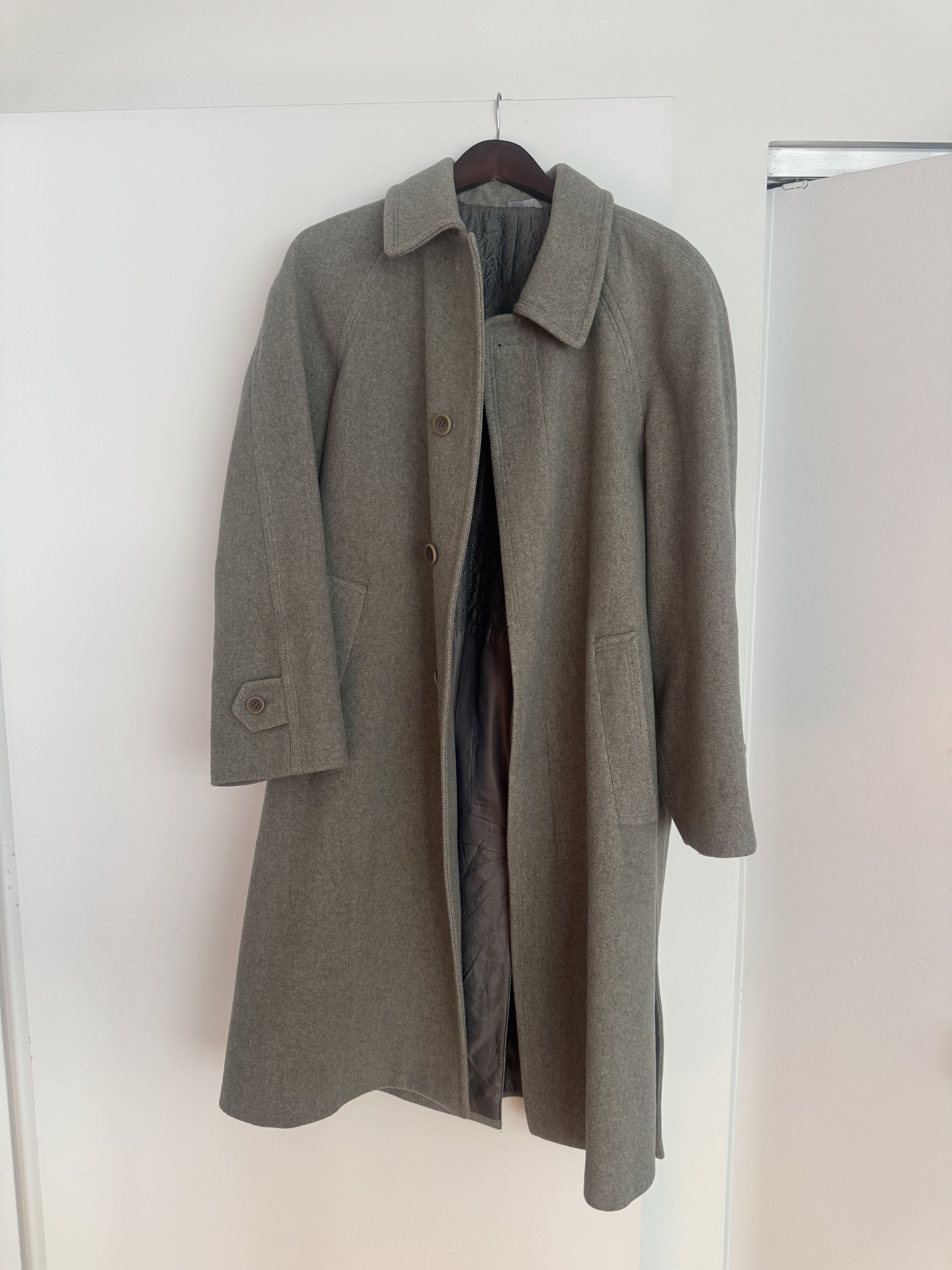 Vintage Vintage Wool Italian Long Coat Size US M / EU 48-50 / 2 - 1 Thumbnail