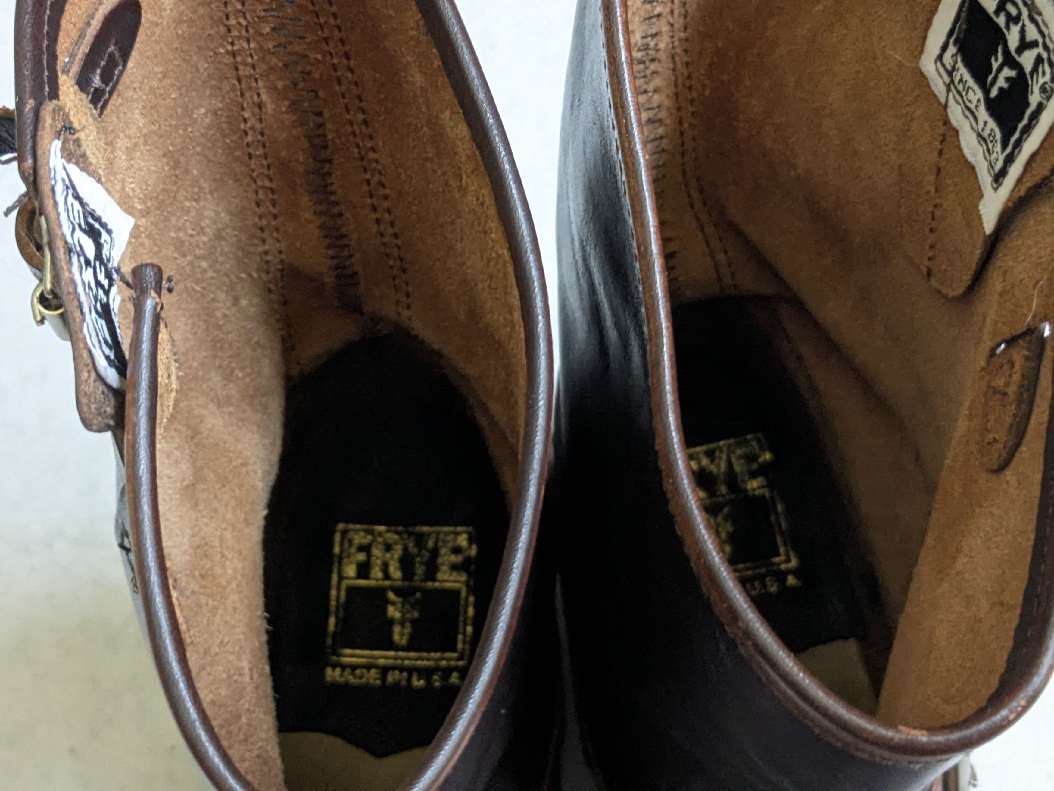 Frye Frye Engineer Brown Leather 8 Leather Buckle Size US 8 / EU 41 - 5 Thumbnail