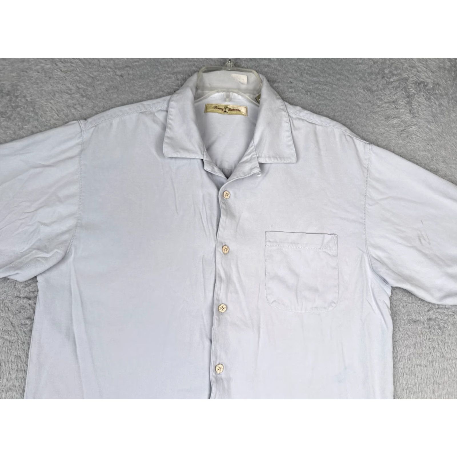 Tommy Bahama VINTAGE Tommy Bahama Shirt Men Medium Blue Silk Button Up Pocket M Adults Blue Aloha Beach Hawaiian Resort 90s Mens Size US M / EU 48-50 / 2 - 4 Thumbnail