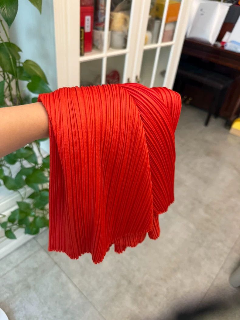Issey Miyake Issey Miyake size:3 Orange-red petal-shaped vest Size S / US 4 / IT 40 - 7 Thumbnail