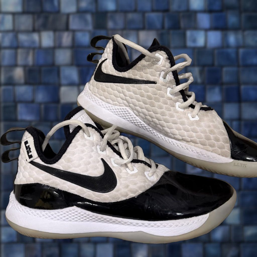 Nike Nike LeBron Witness 3 Premium Concord Sneaker Men Size 8.5 White/Oxygen Purple/Black Size ONE SIZE - 1 Thumbnail
